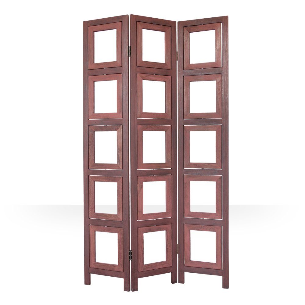 Homestyle4u Paravent Raumteiler Holz Trennwand Fotowand günstig online kaufen