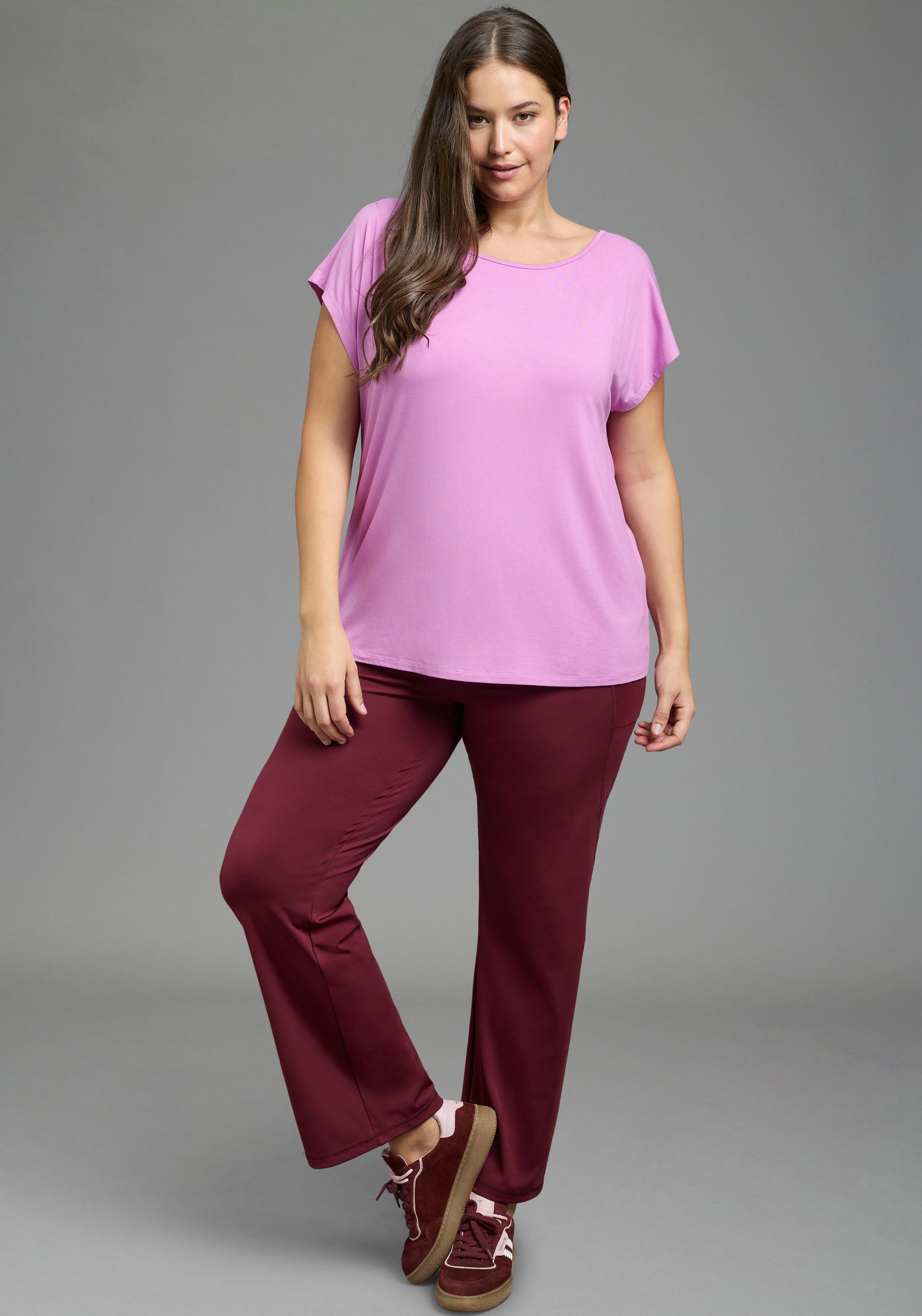 Laura Scott CURVE Leggings Große Größen viele Teilungsnähte für gute Passform – Bild 4 von 5