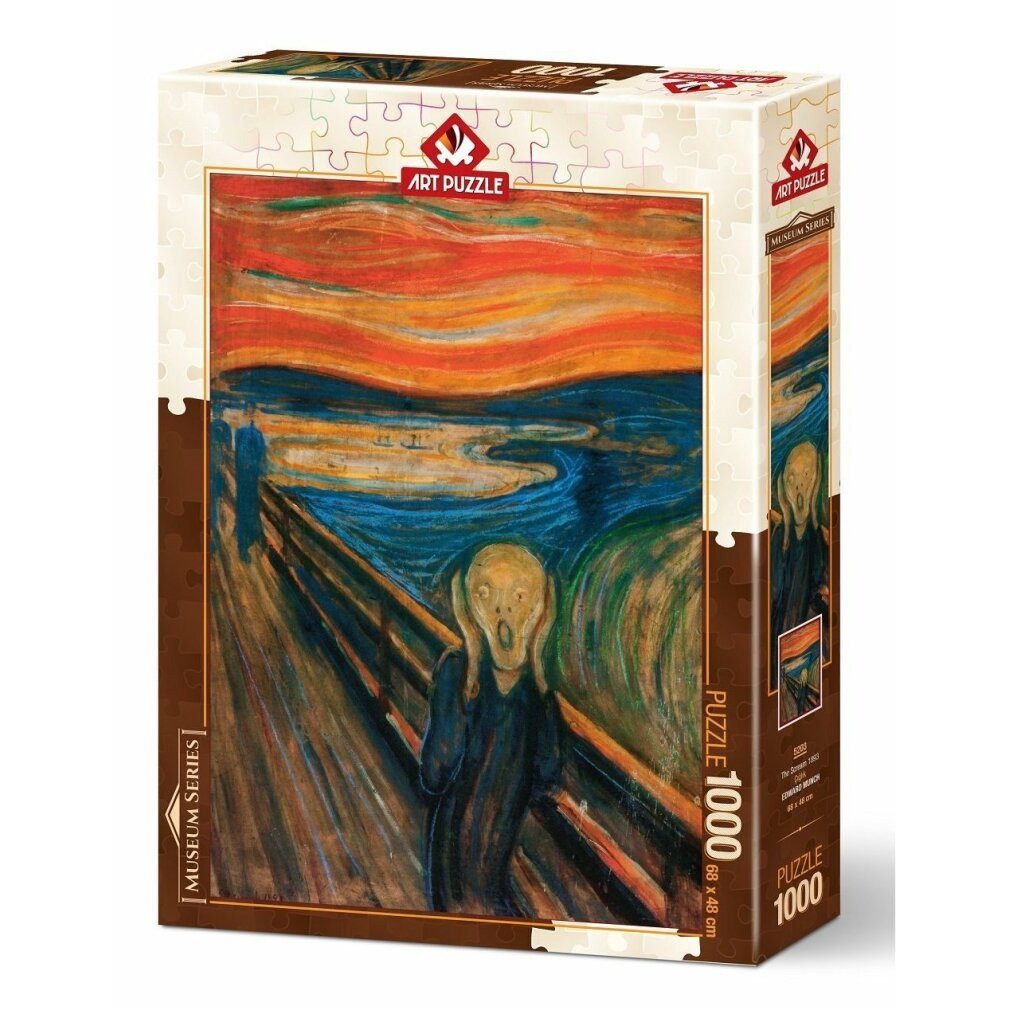 ART PUZZLE Puzzle Puzzle Scream 1000 Teile, Puzzleteile
