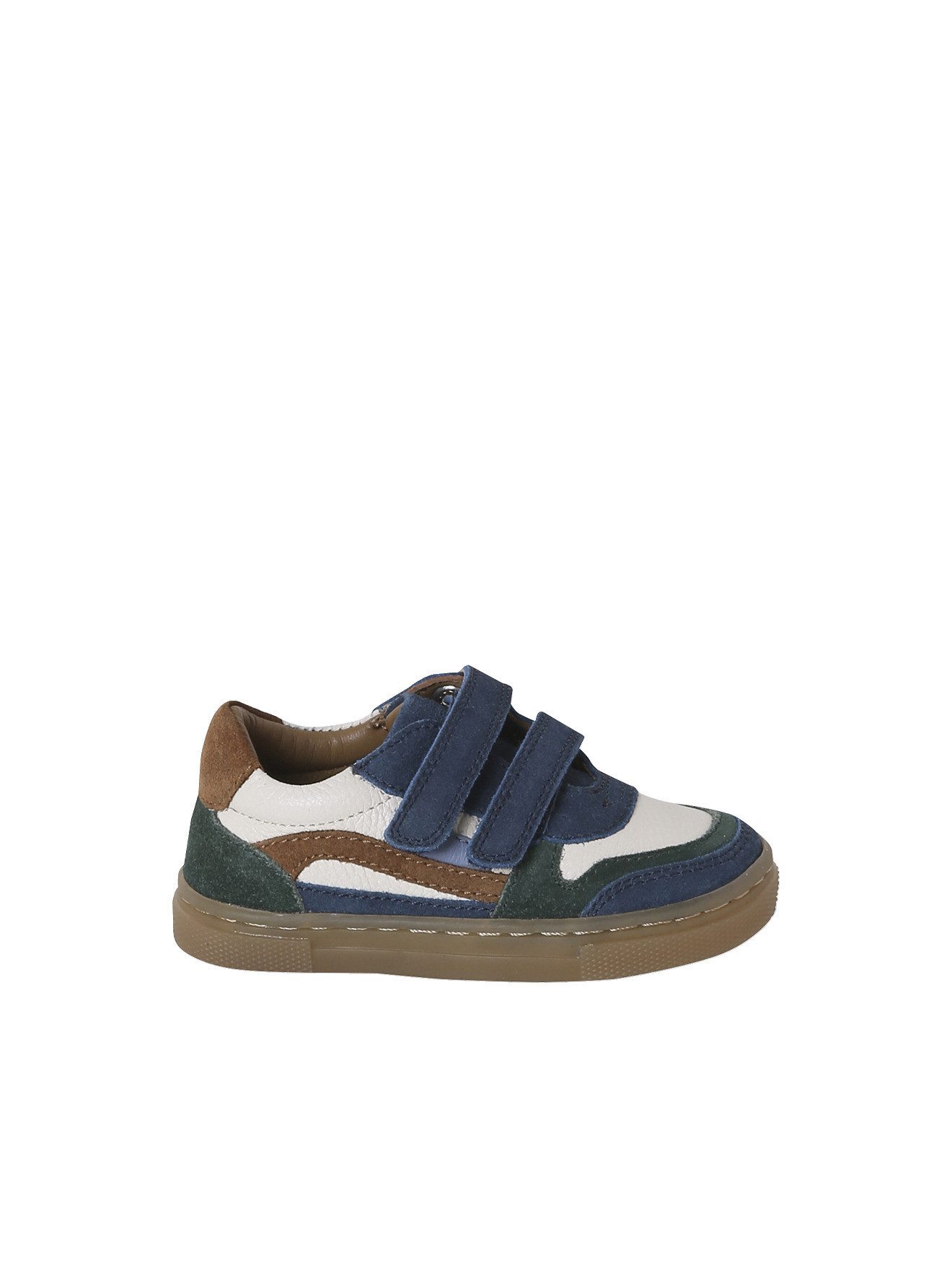 Baby Leder-Sneakers mit Klettverschluss Babystiefel