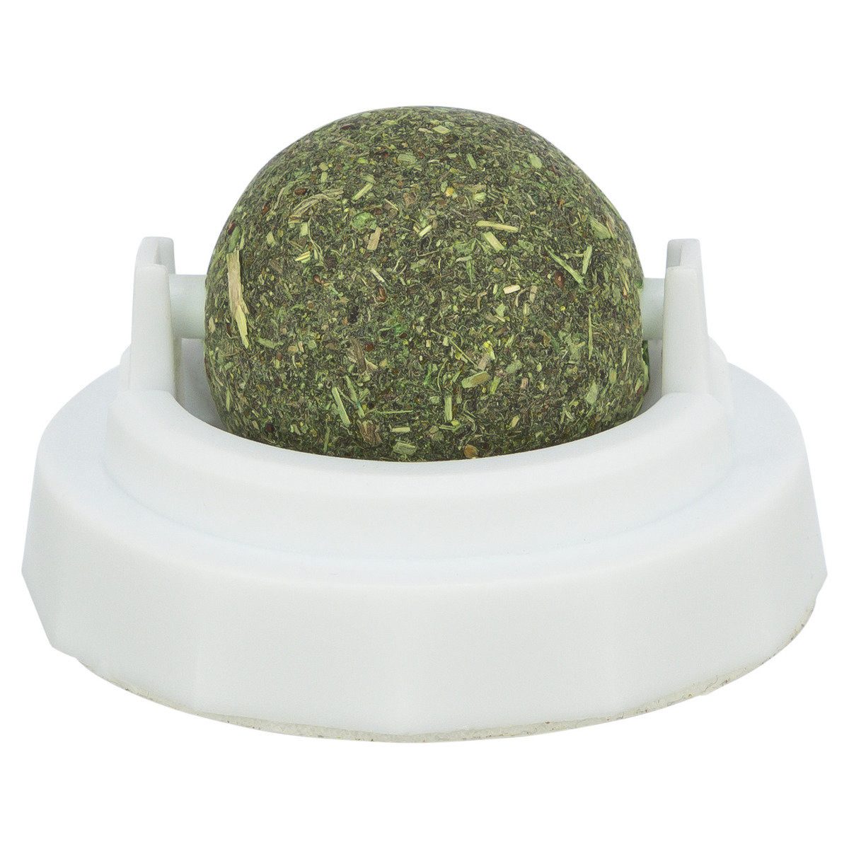 TRIXIE Tierball Katzenminze Ball mit Halterung