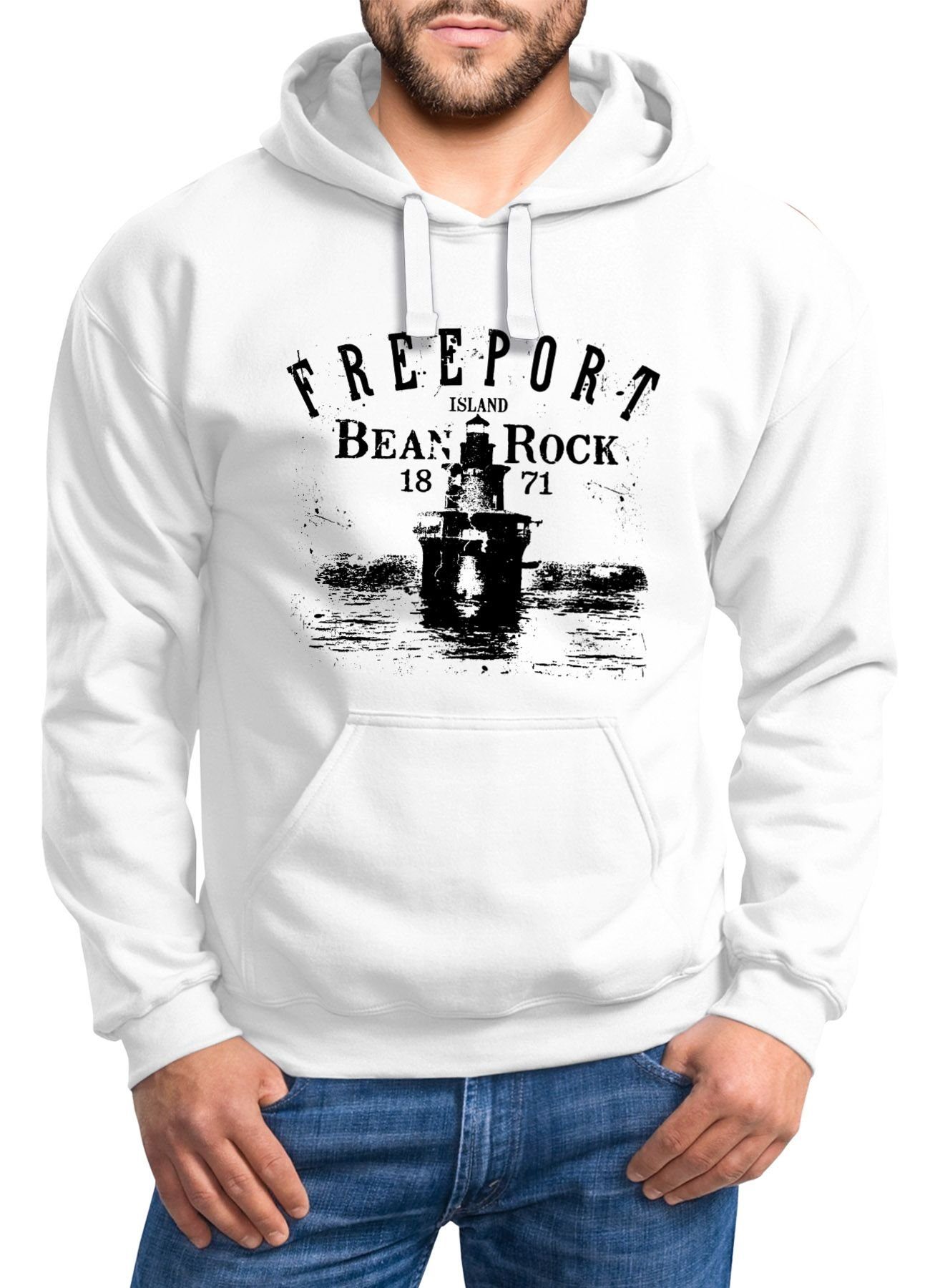 Neverless Hoodie Hoodie Herren Retro Print günstig online kaufen