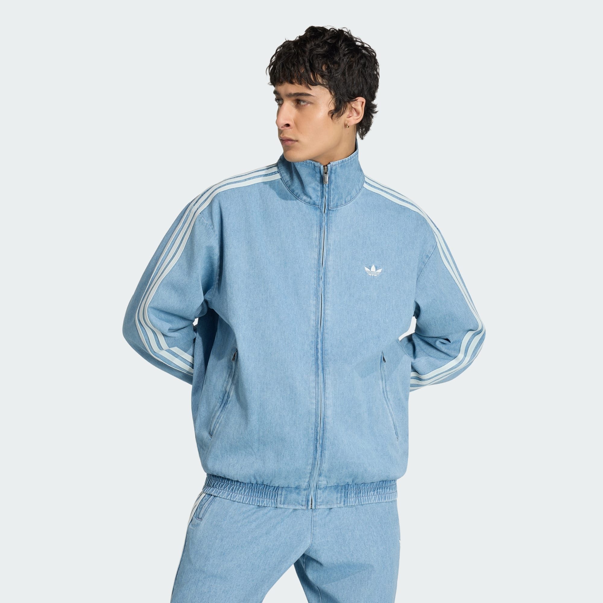 adidas Originals Trainingsjacke FIREBIRD ORIGINALS JACKE, DENIM (1-St)