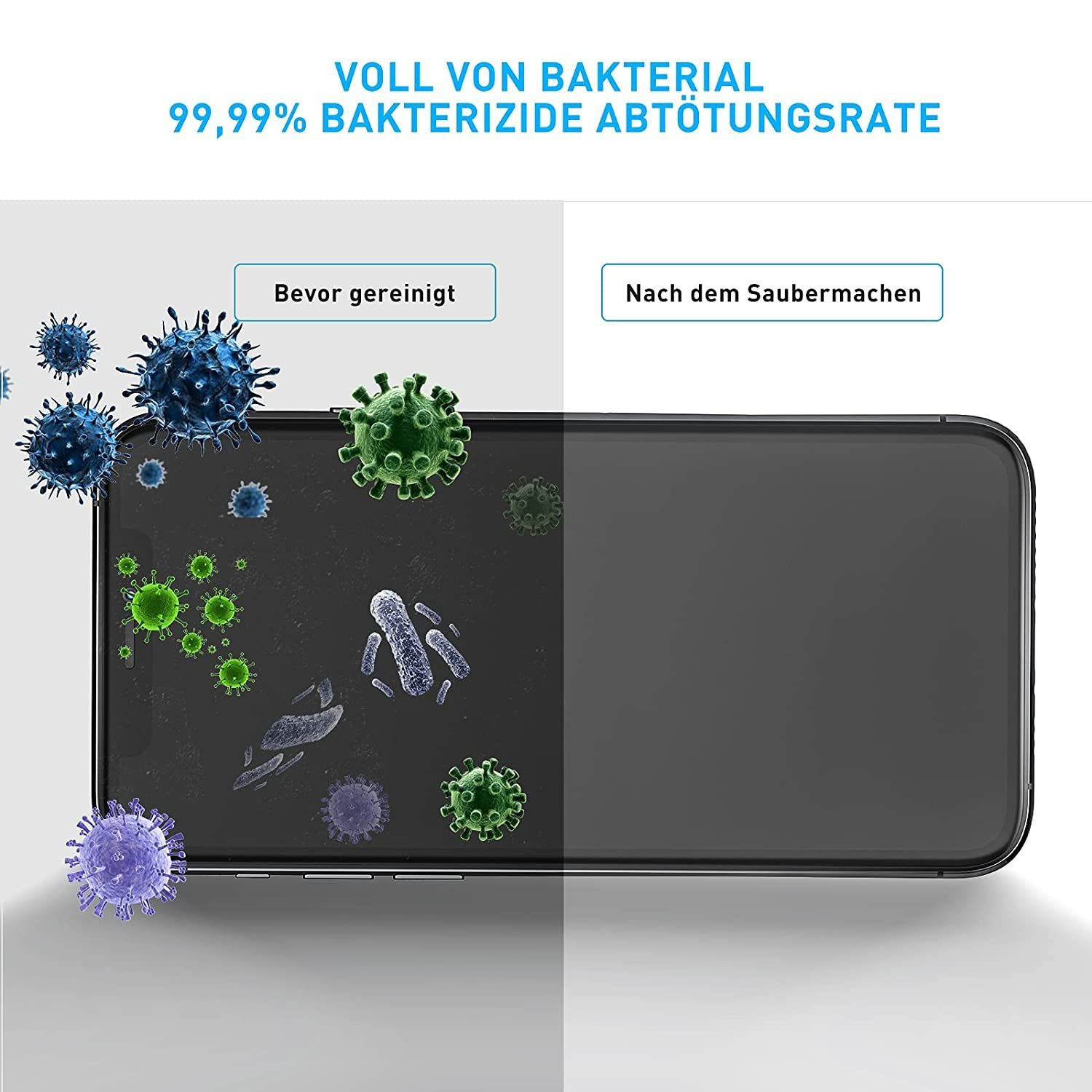 UV-Desinfektions-Sterilisationsbox DEVIA Tragbare Maschinen-Führungsschienen