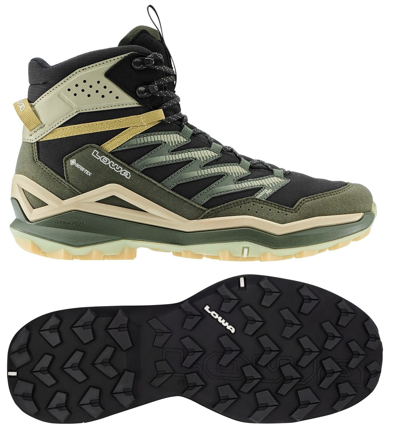 Lowa Lowa Maddox Pro GTX Mid Herren Trekkingschuhe Wanderschuhe 311620 9948 Trekkingschuh