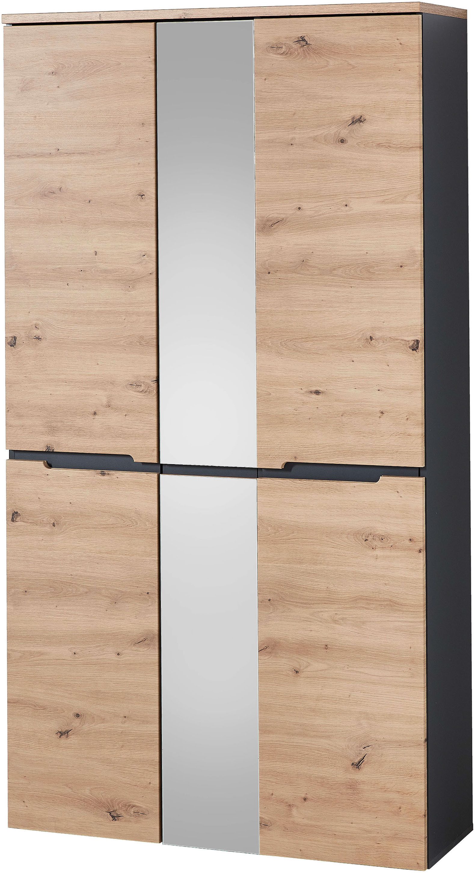 Innostyle Garderobenschrank MEMPHIS, TOPSELLER! (OTTOs Choice) Artisan Eiche Optik, viel Stauraum