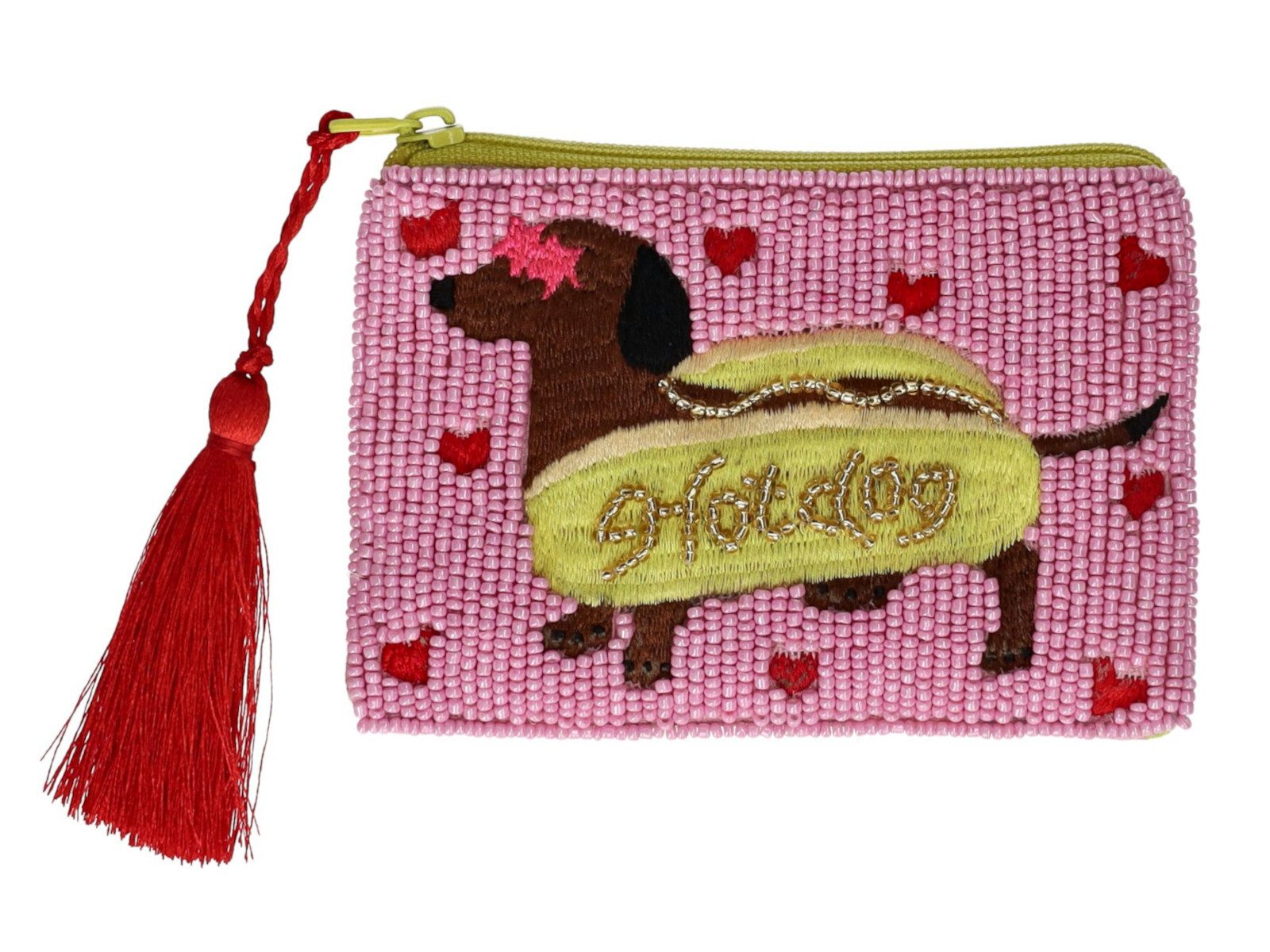 Giftcompany Kosmetiktasche Elodie Kosmetiktasche XS Hot Dog rosa 12cm