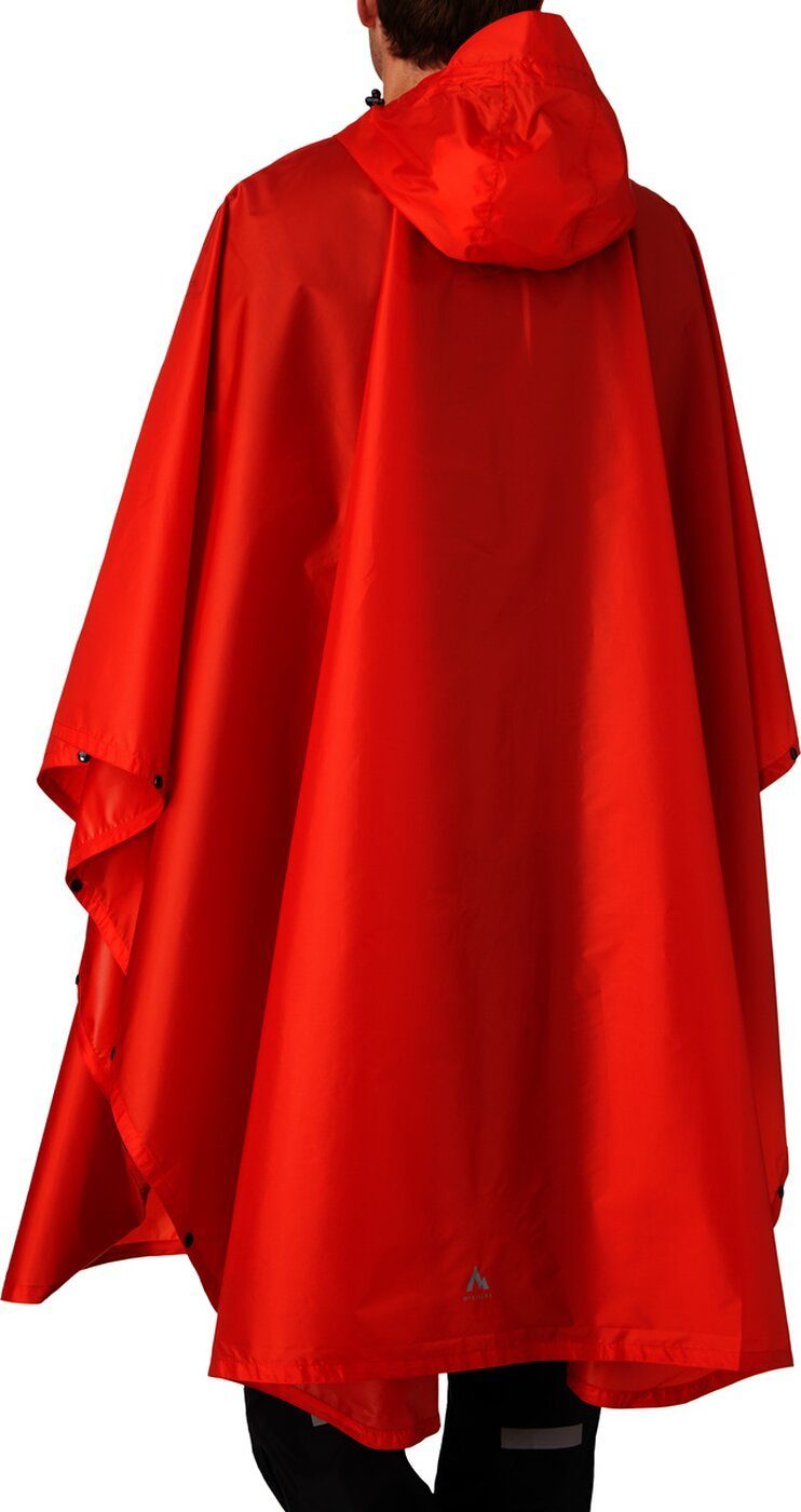 McKINLEY Regenjacke Ux.-Regenponcho Lambaol II ux RED
