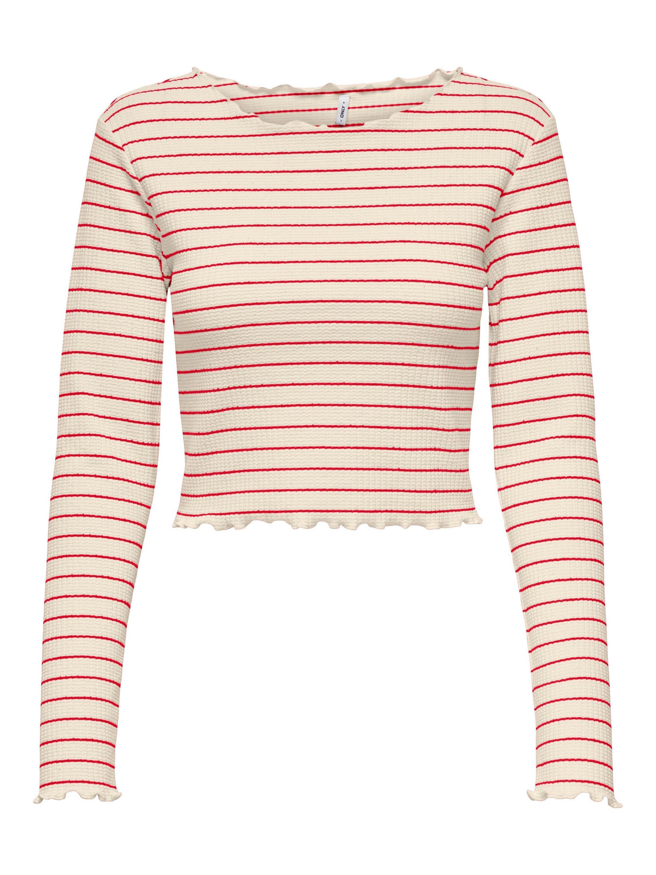 ONLY Langarmshirt ONLANITS (1-tlg) Plain/ohne Details