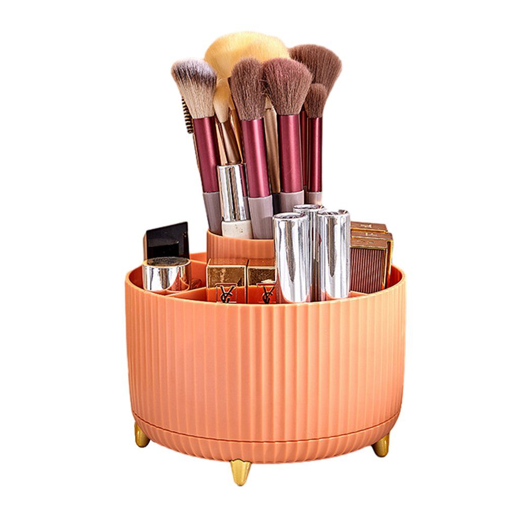 Make-Up Organizer Kosmetik-Aufbewahrungsbox, um 360° drehbare Aufbewahrungsbox