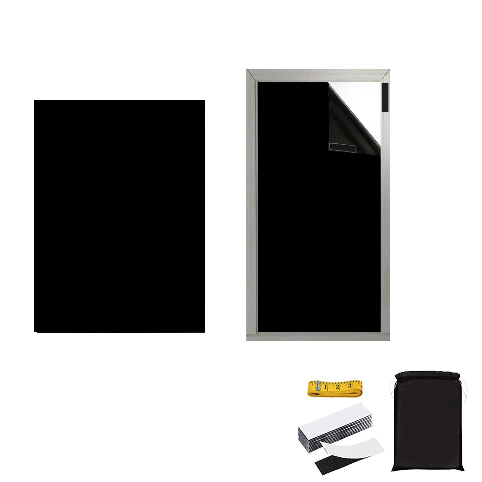 BTTO V&G Verdunkelungsvorhang Verdunklungsfolie für Fenster, günstig online kaufen