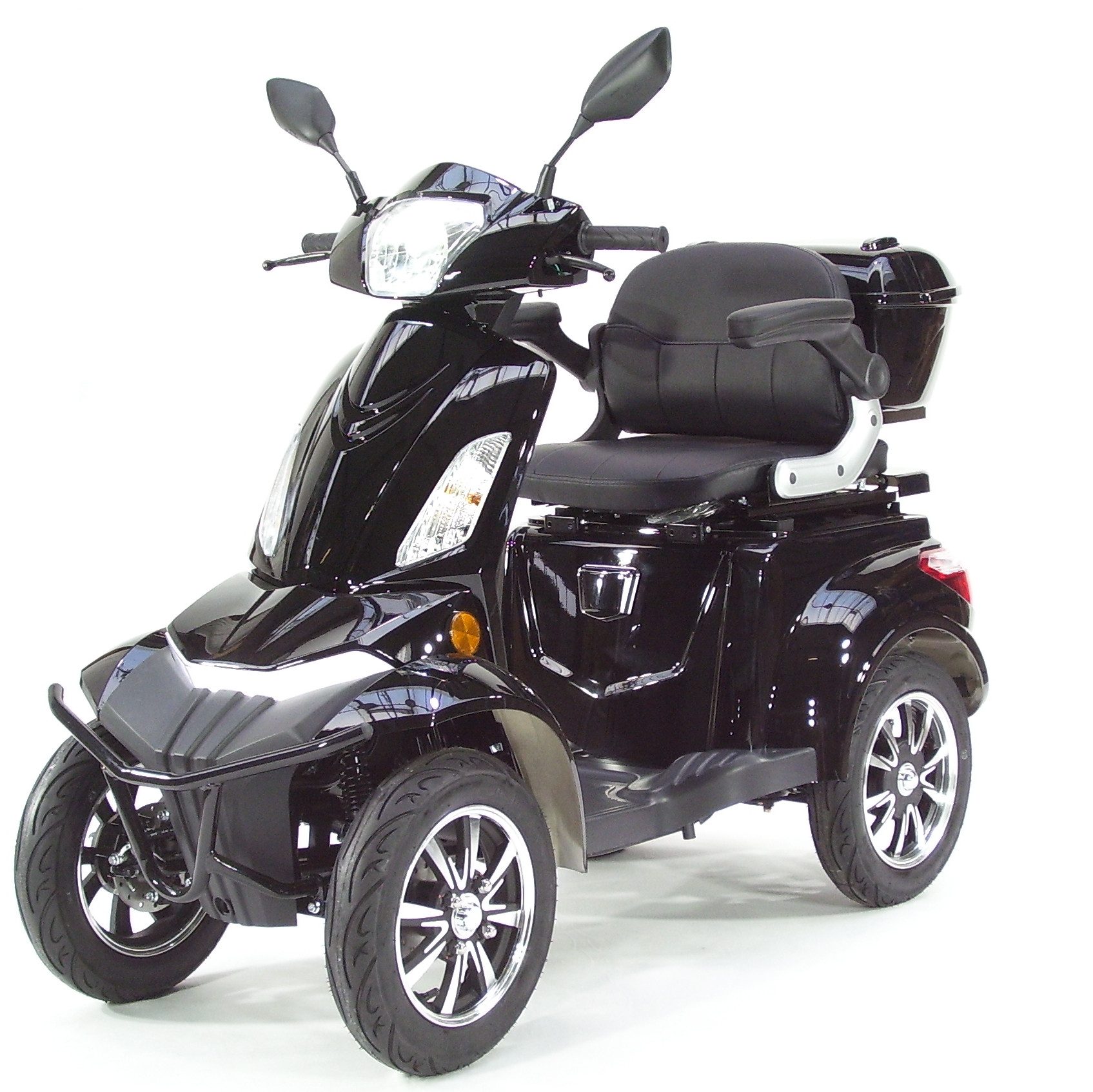 Apex Electric Mobility Scooter for Seniors, Electric Scooter, Quad Scooter 25 km/h 55949, (1-piece)