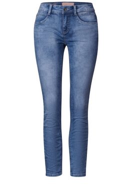 STREET ONE Slim-fit-Jeans im elastischen Materialmix