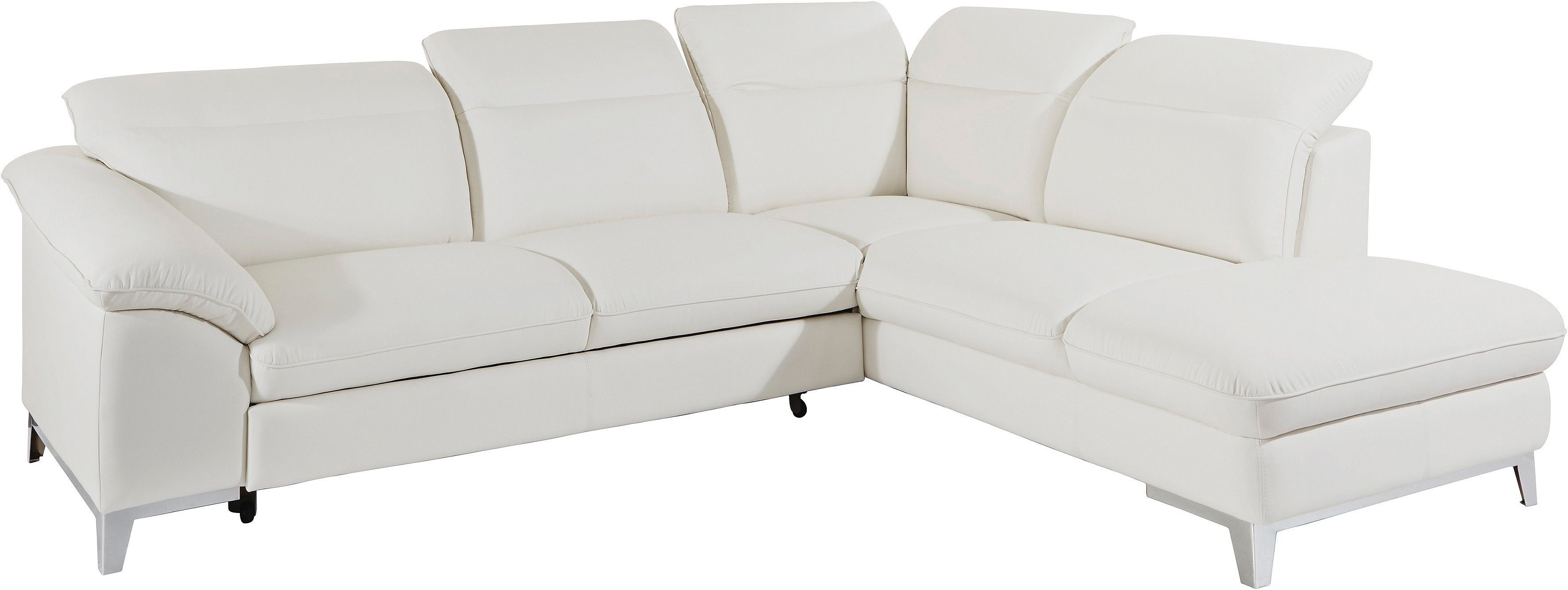 COTTA Ecksofa Teresa L-Form, mit Kopfteilverstellung, günstig online kaufen