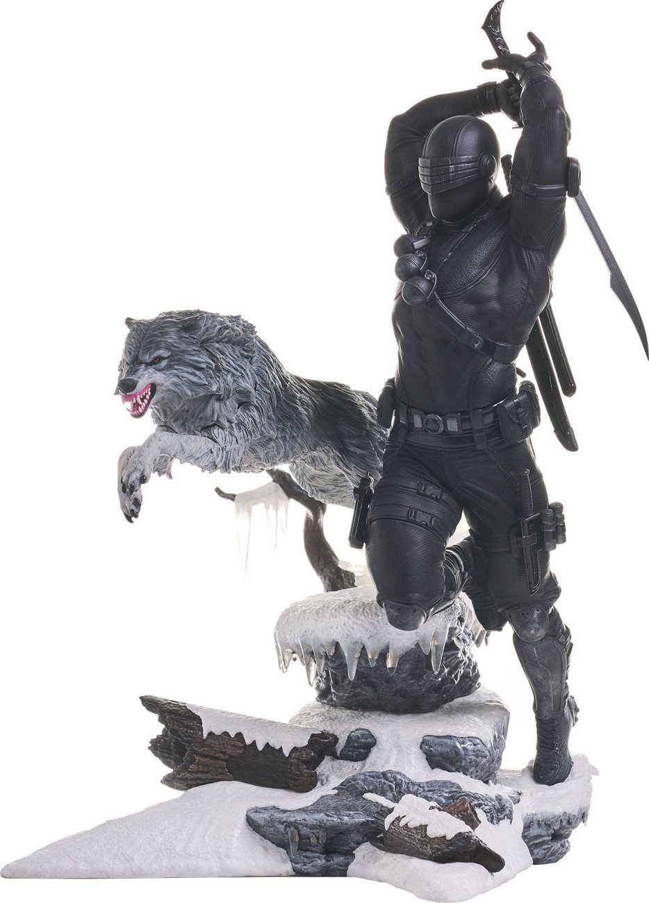 Diamond Select Merchandise-Figur G.I. Joe Gallery PVC Statue Snake Eyes 28 cm