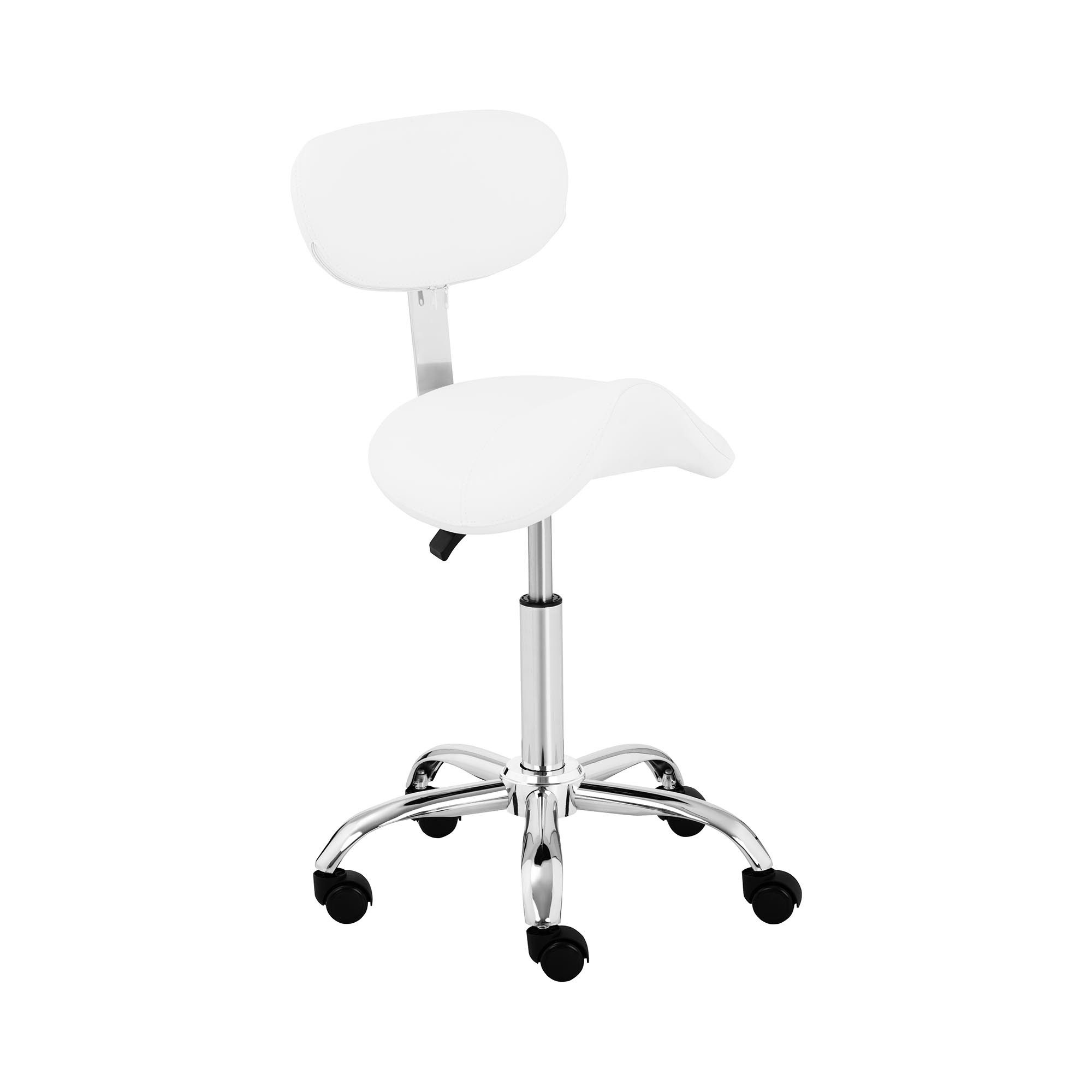 Physa Drehstuhl Sattelstuhl Sattelhocker Arbeitsstuhl Bürohocker mit Lehne günstig online kaufen