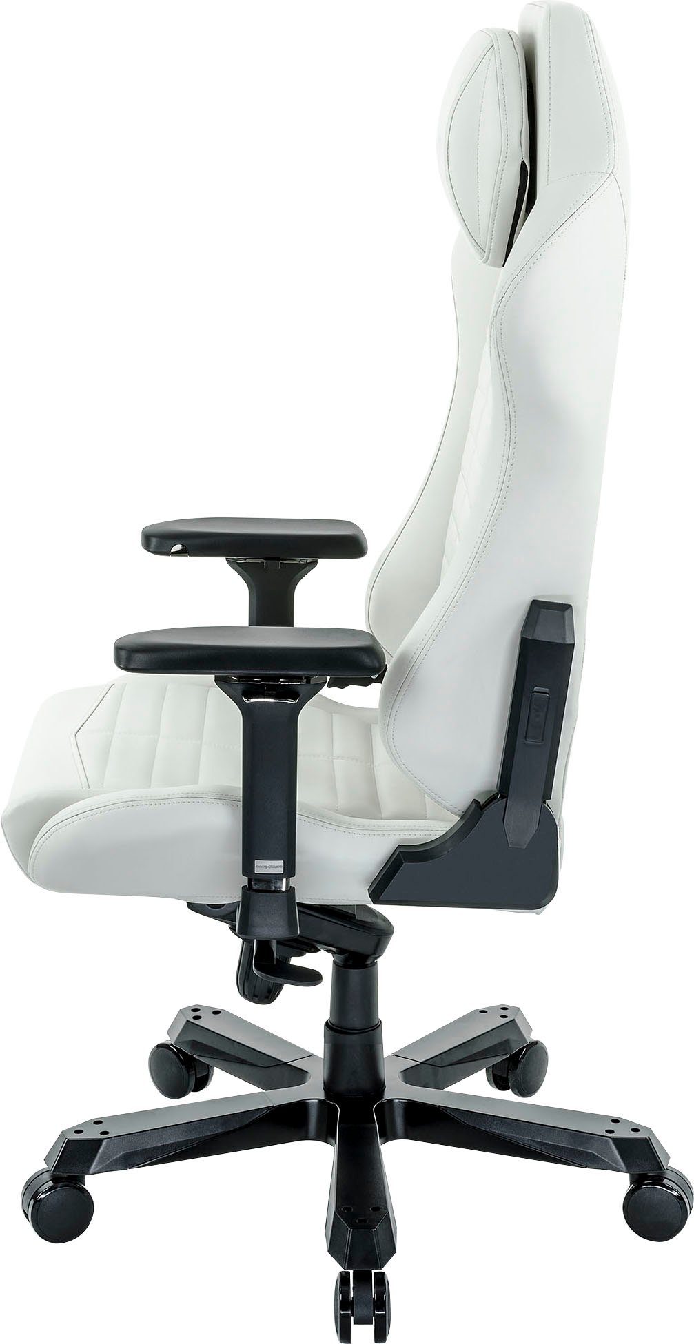 White PU Master Leather Gaming-Stuhl DXRacer