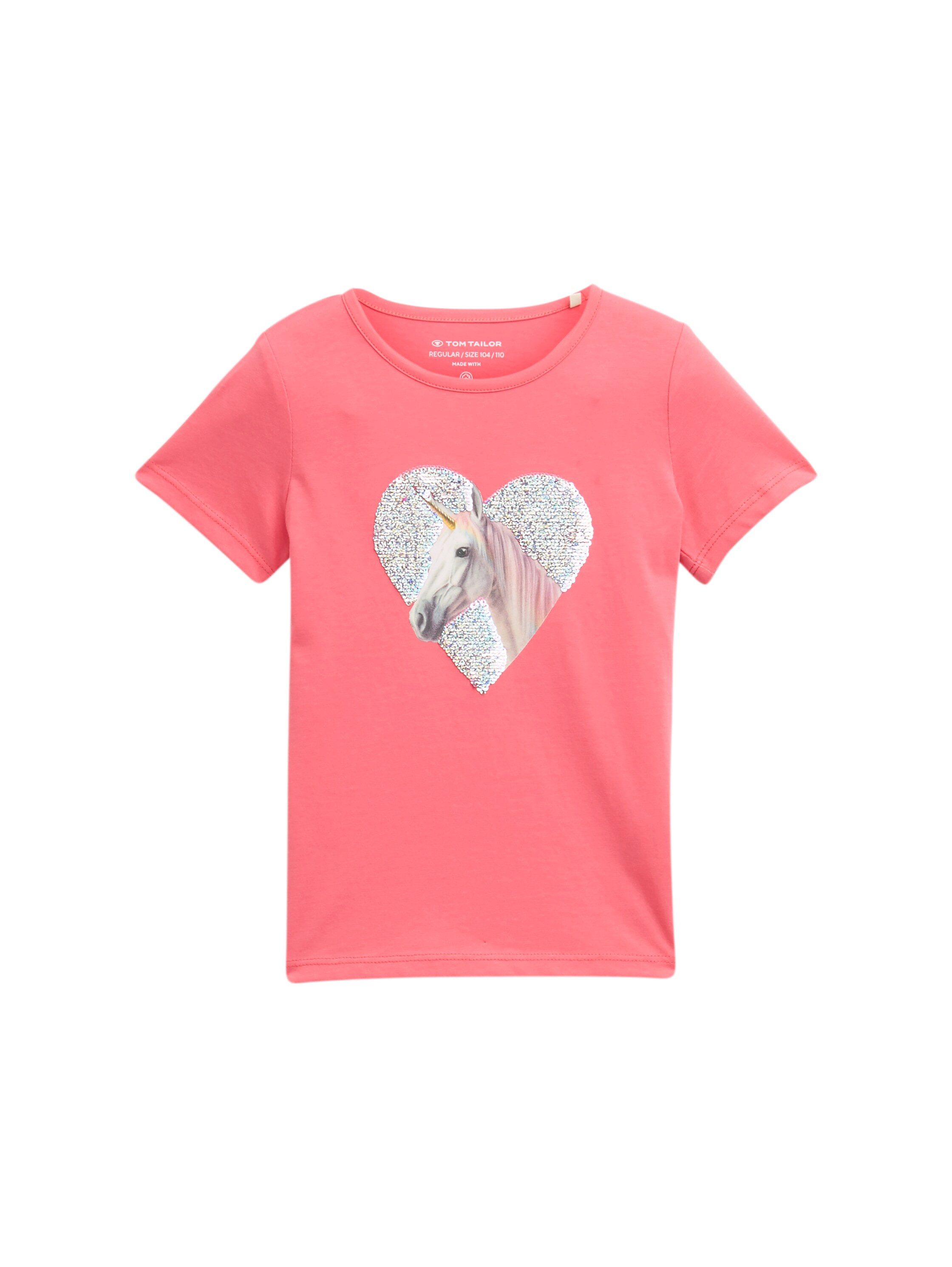 TOM TAILOR T-Shirt Regular Fit Grün