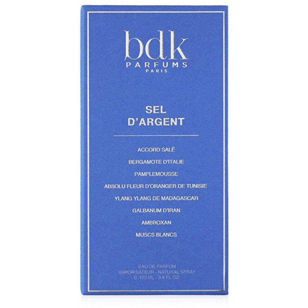 Bdk Parfums Körperpflegeduft Sel D'Argent Edp Spray