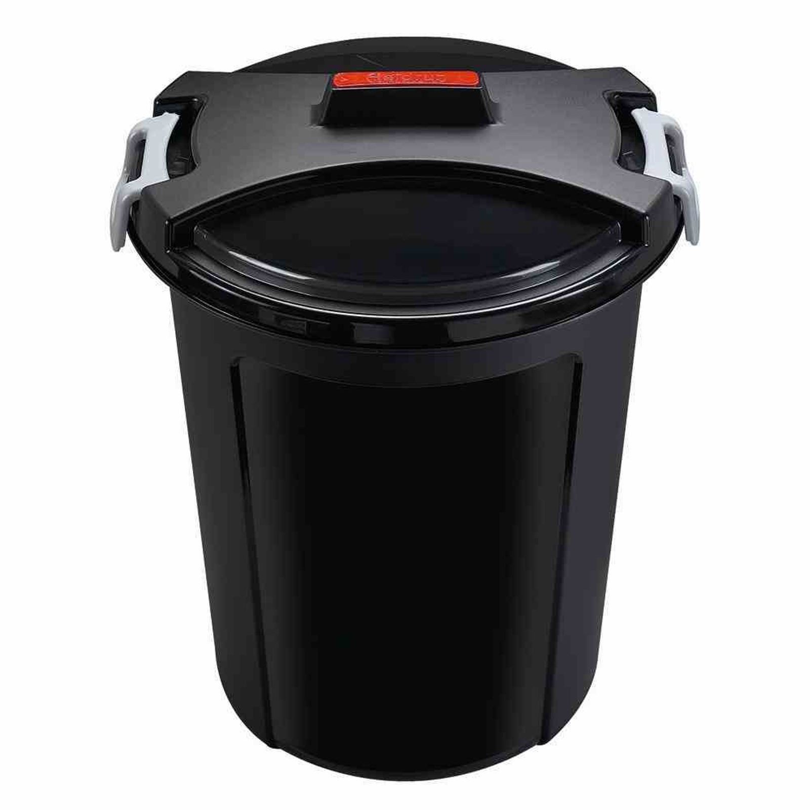 Heidrun Aufbewahrungsbox Matrix-Tonne 46 l schwarz