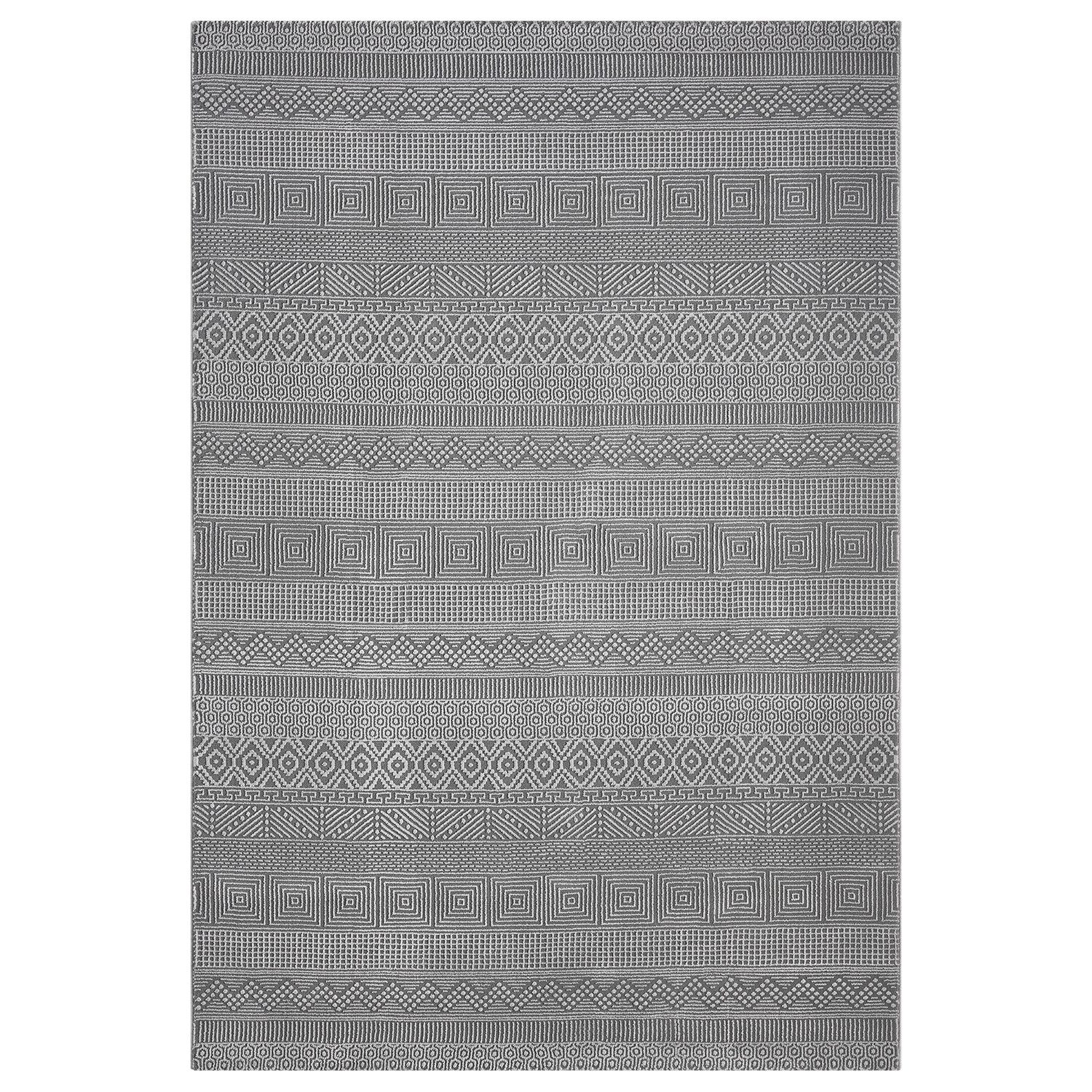 Vimoda Teppich Leonie, einzigartigem skandinavischem Boho 3D Motiv, weich, günstig online kaufen