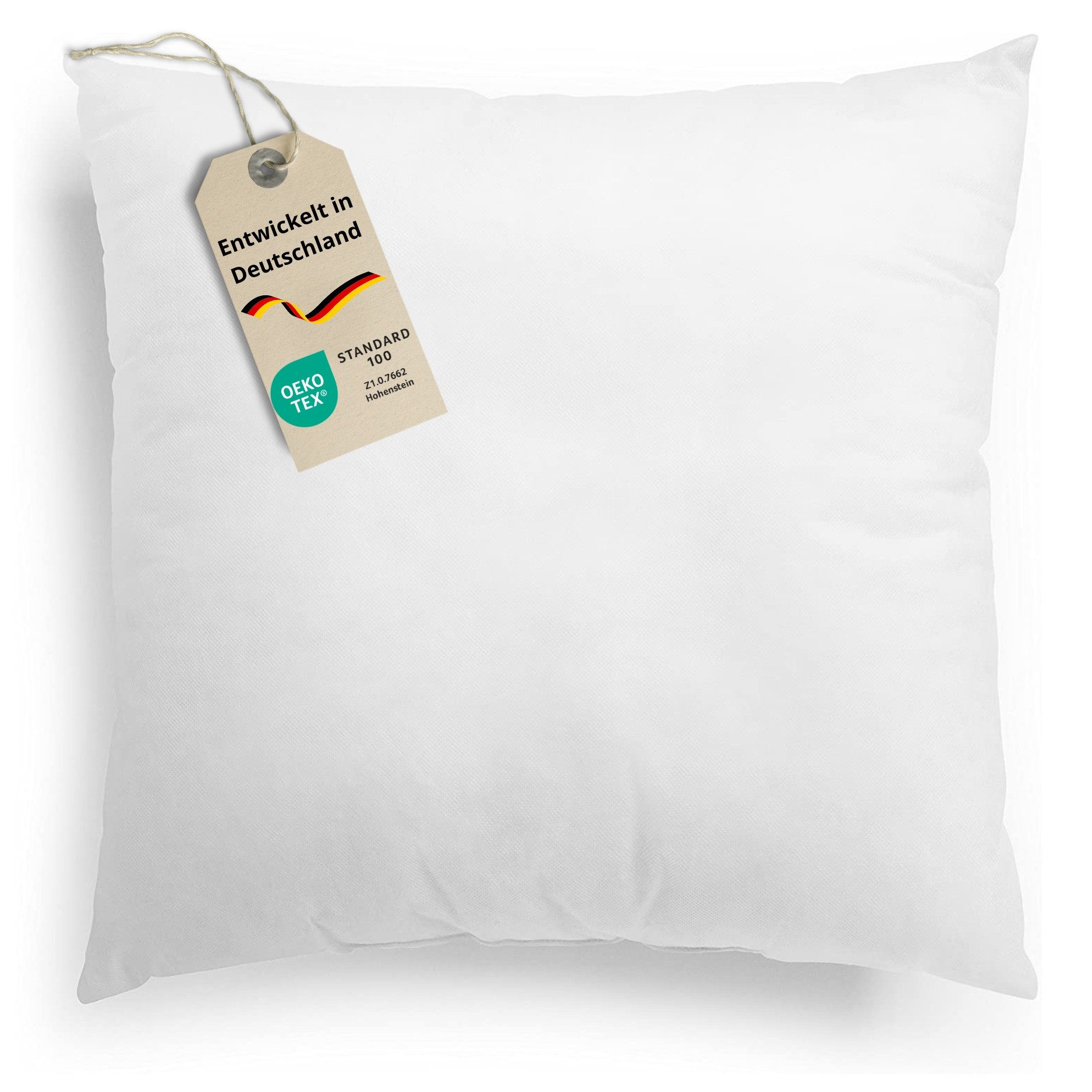 sleepling Kopfkissen Faserkissen, Füllung: Polyester, Seitenschläfer, Rückenschläfer, Bauchschläfer, Inlet Sofakissen, Zierkissen und Dekokissen, atmungsaktiv