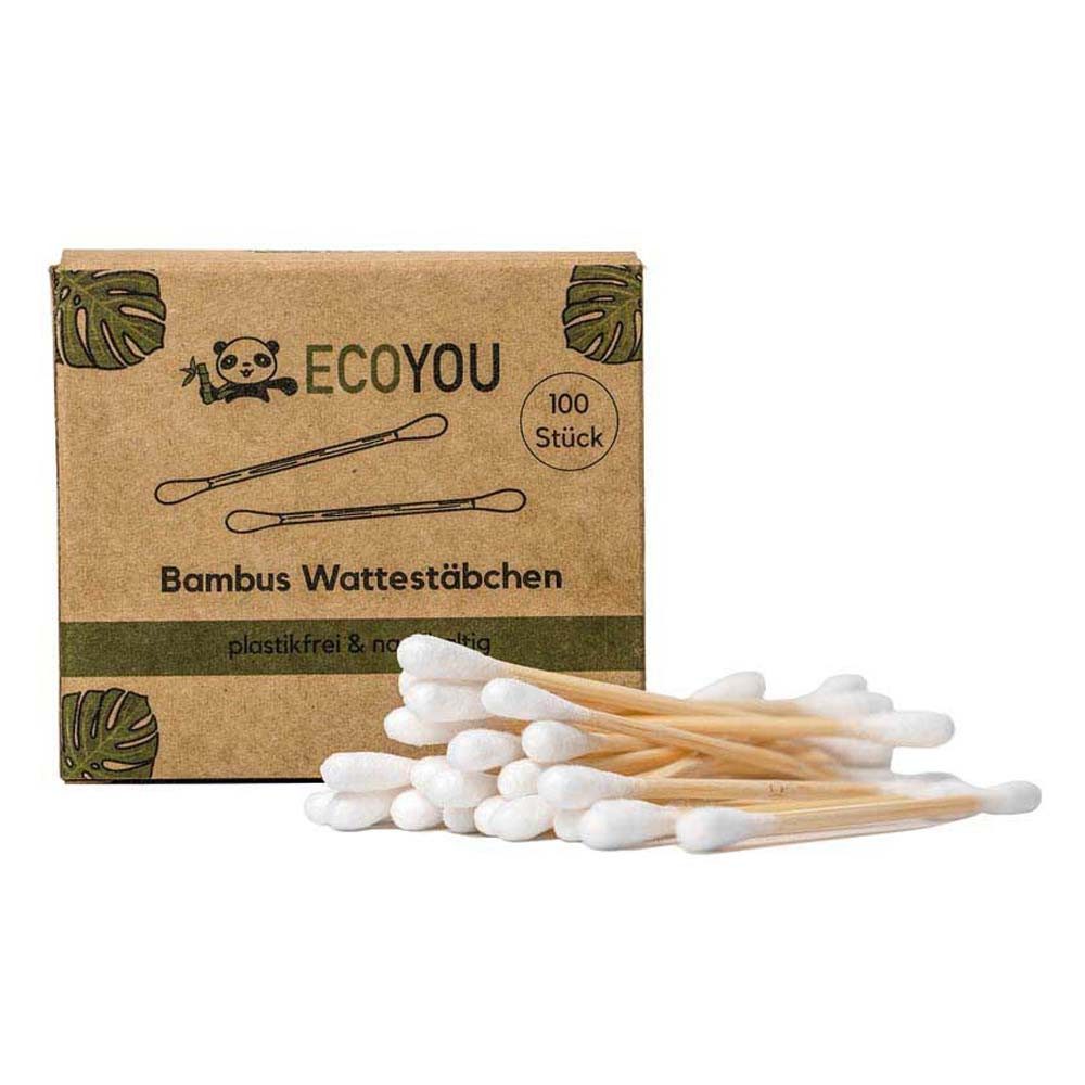 EcoYou Wattestäbchen - Bambus 100 Stück Hygienemittel