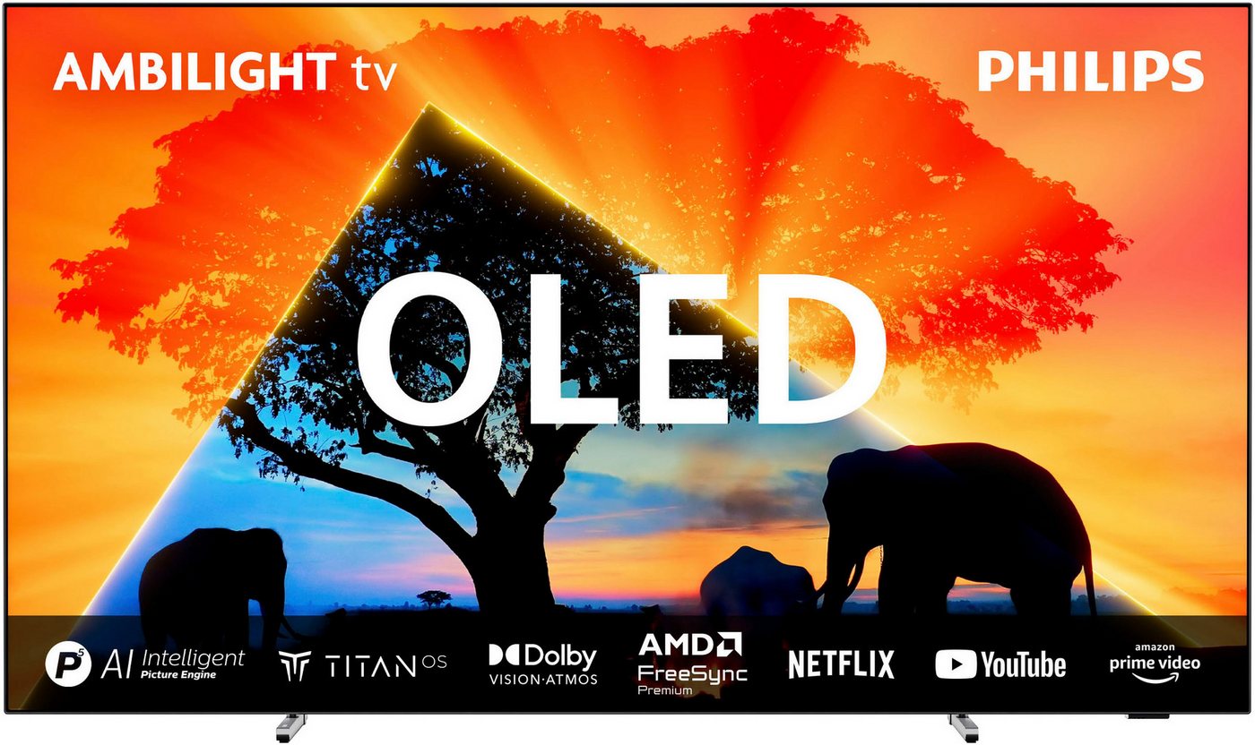 Philips 55OLED759/12 OLED-Fernseher (139 cm/55 Zoll, 4K Ultra HD, Smart-TV) schwarz ! RABATT: 44.21% Philips 55OLED759/12 OLED-Fernseher (139 cm/55 Zoll, 4K Ultra HD, Smart-TV) schwarz ! RABATT: 44.21%
