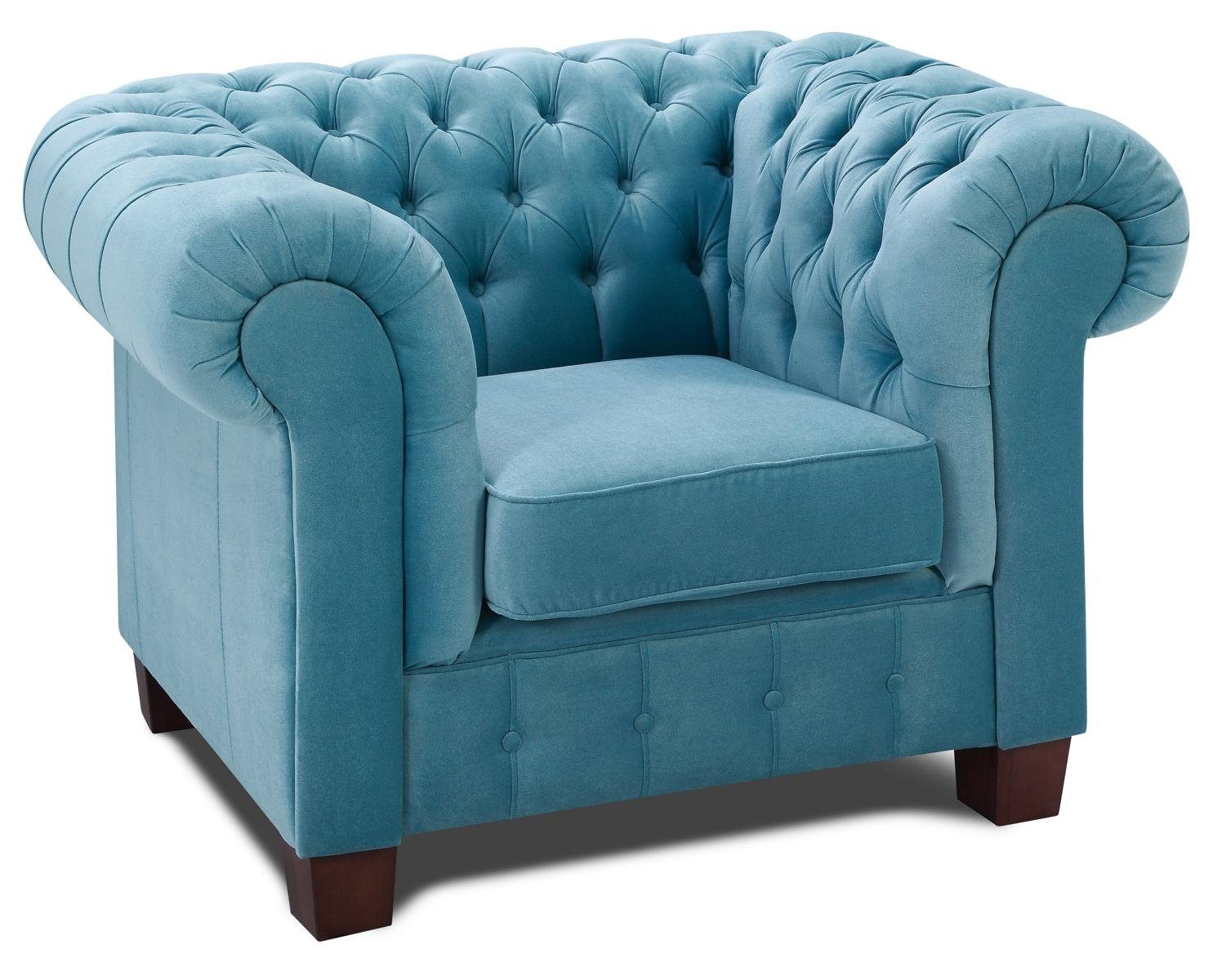 Design 3+2+2 Couch Garnitur Chesterfield Wohnzimmer-Set, Sofa Polster JVmoebel Sitz Stoff