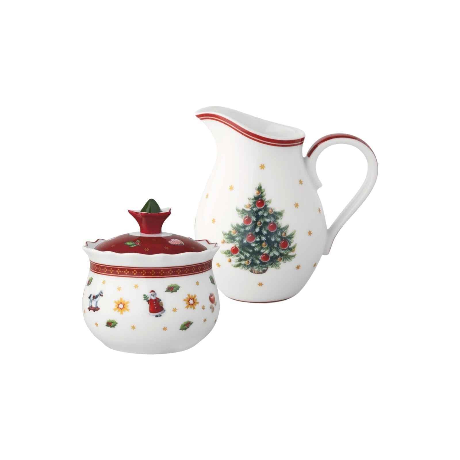 Villeroy & Boch Zuckerdose Toy's Delight Milch- & Zucker-Set 2-tlg., Porzellan, (2-tlg)
