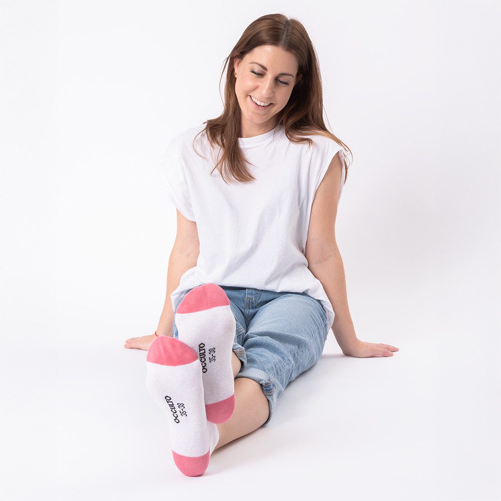 OCCULTO Sneakersocken Damen Muster Sneaker Socken 10er Pack (Modell: Maja) (10-Paar) – Bild 3 von 5