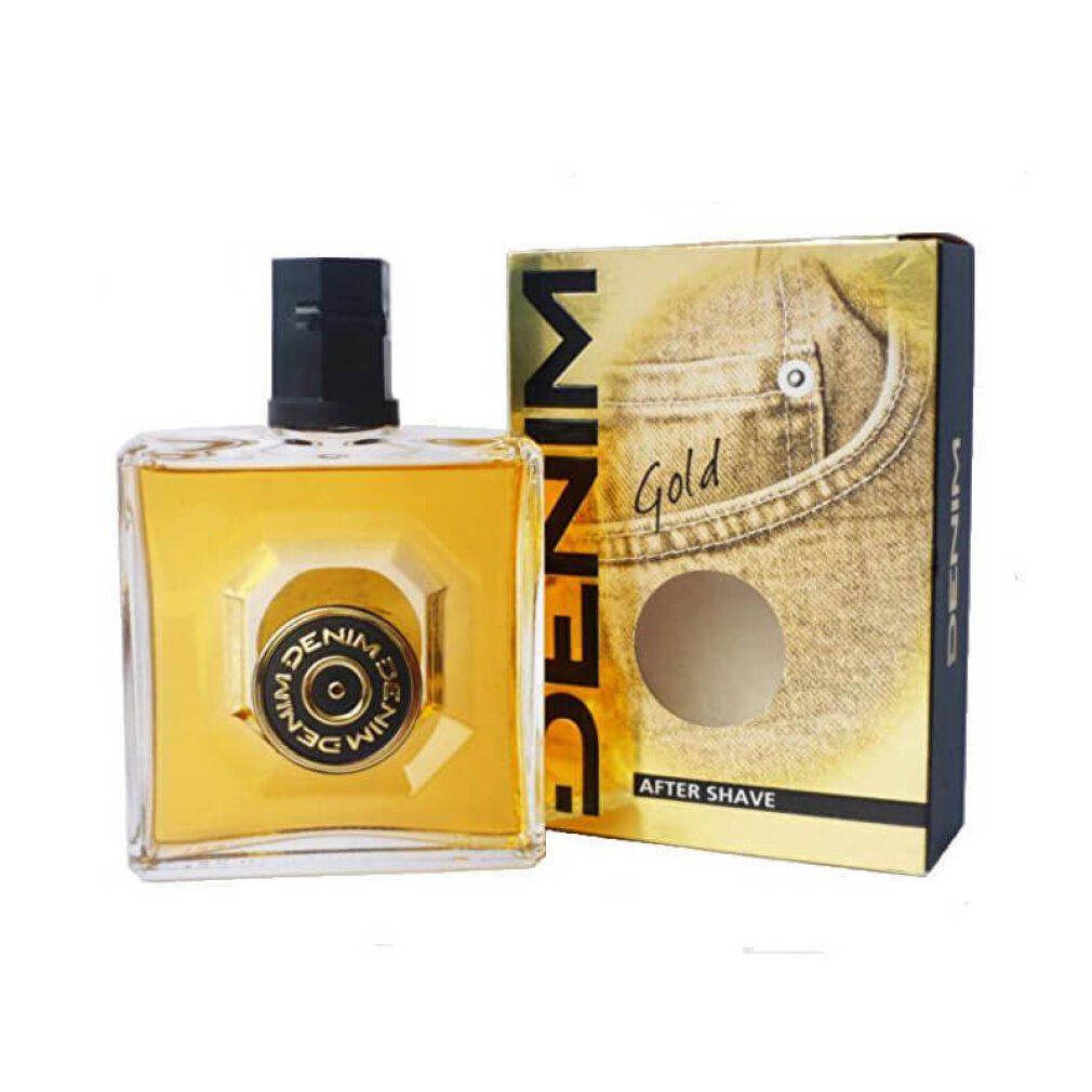Denim After-Shave Gold - Aftershave-Wasser - Inhalt: 100 ml
