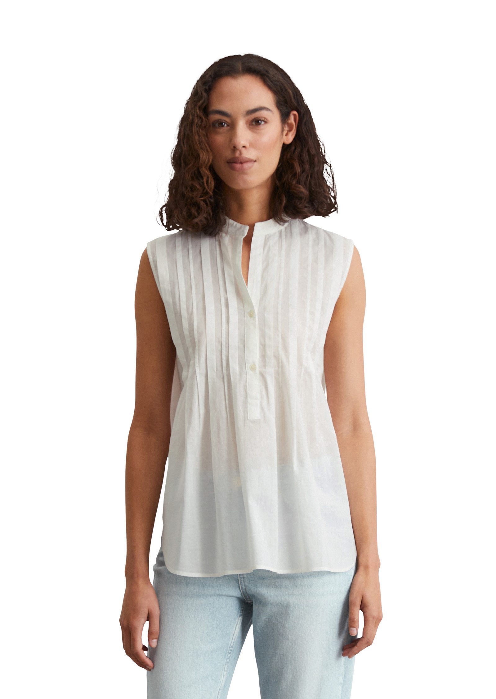 Marc O'Polo Blusentop aus Silky-Touch-Baumwoll-Voile