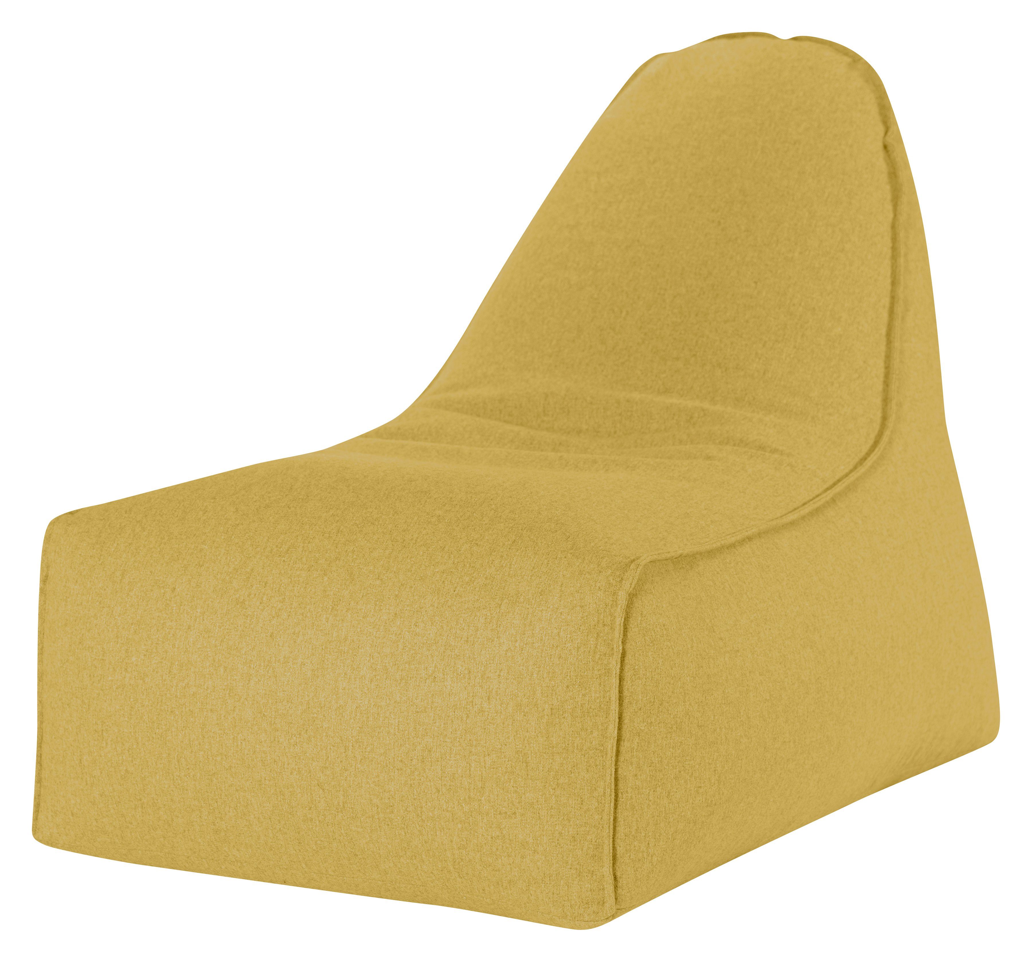 Sitzsack Senf Sitting Sitzsack 70x80x100cm Magma Point