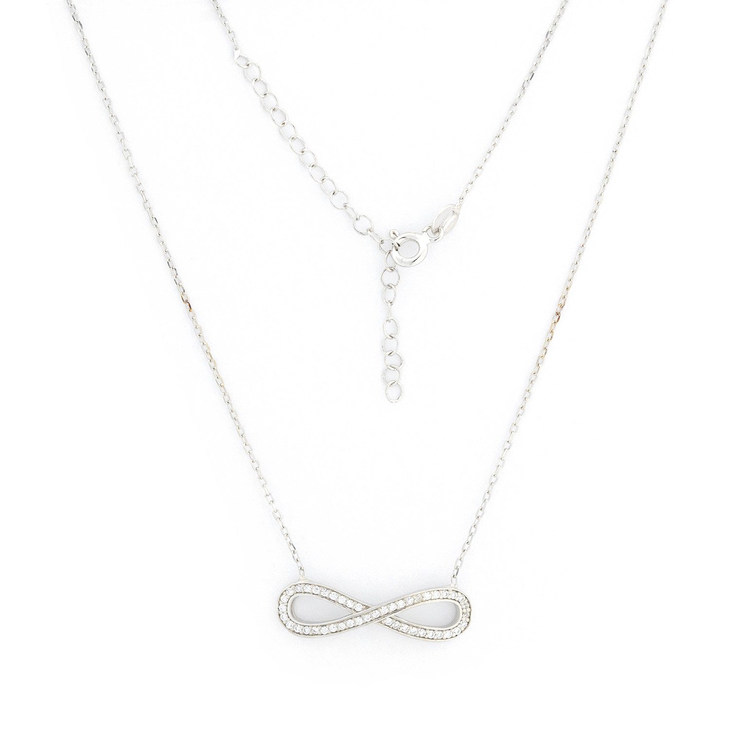 Silberkette Damen Collier 925 Sterlingsilber