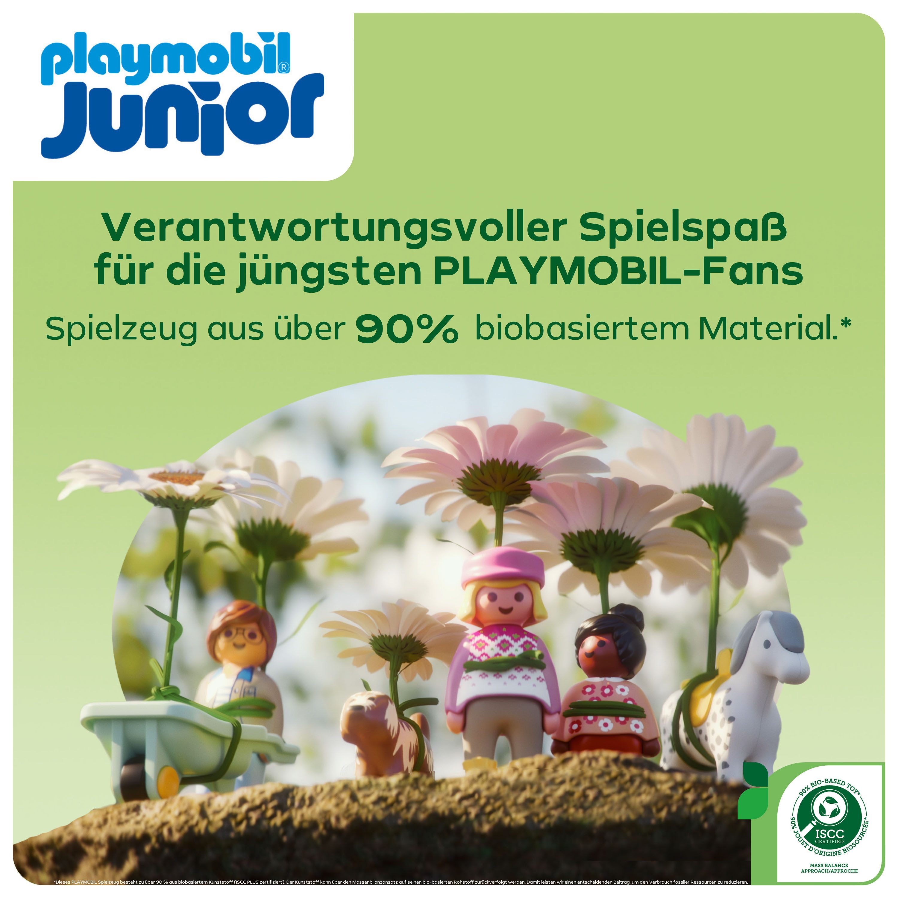 Playmobil® Mickys & Minnies Wolkenflug (71697), JUNIOR & Disney Konstruktions-Spielset, (7 St), Made in Europe – Bild 5 von 5