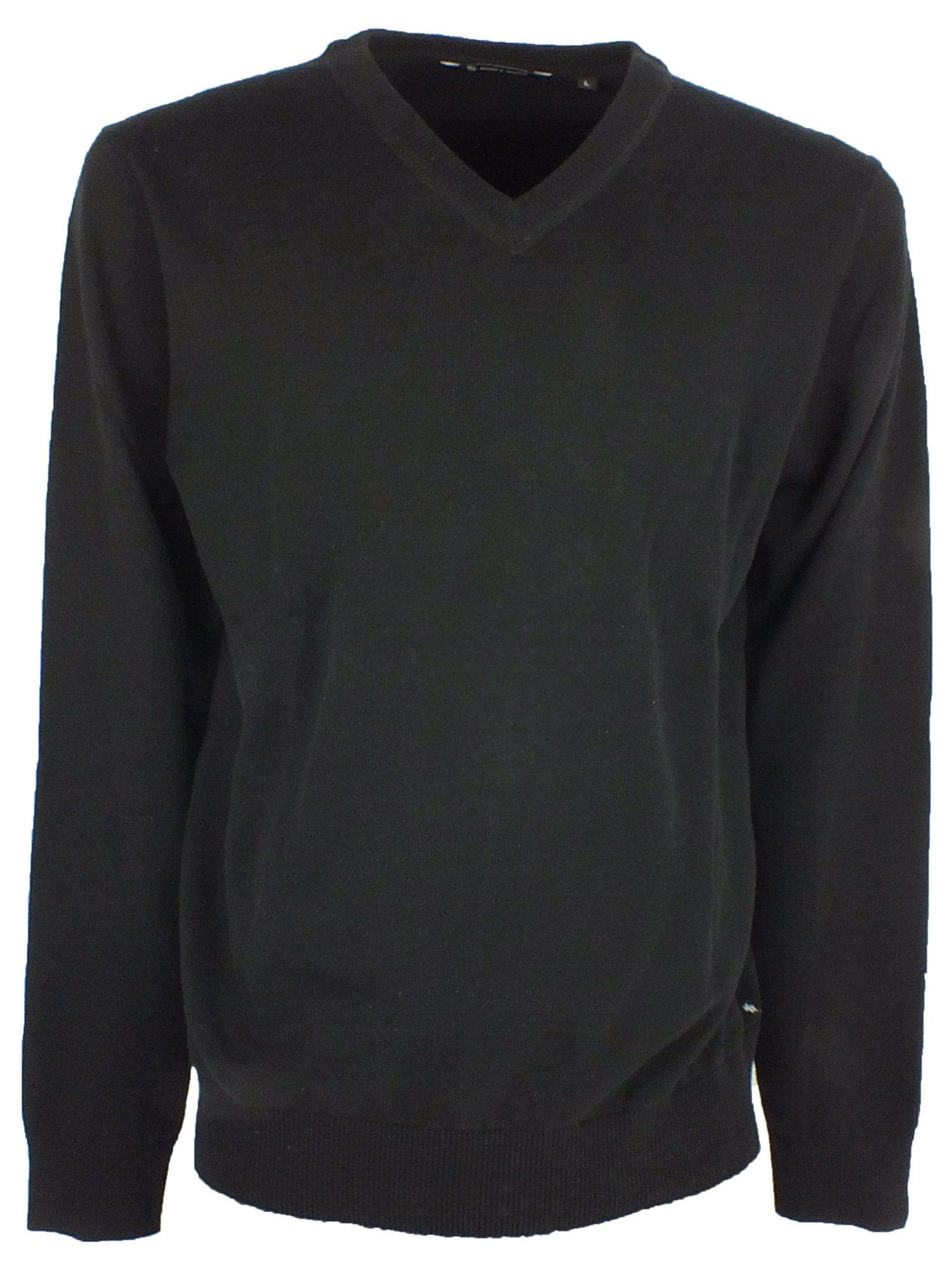 Kings Road V-Ausschnitt-Pullover Herren Pullover (1-tlg) Baumwolle