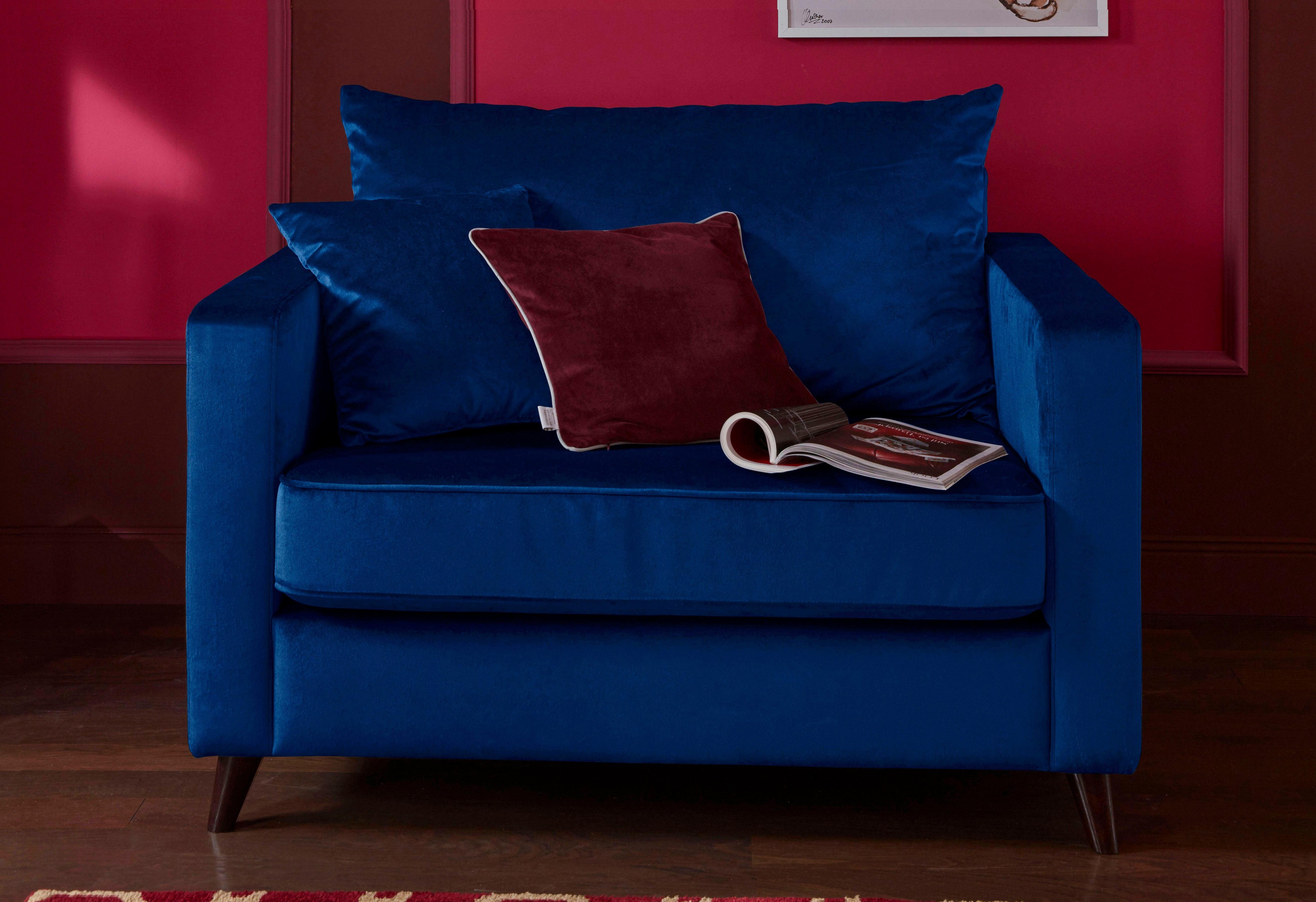 Home affaire Loveseat Renesse, lose Kissen, Keder an Sitzkissen