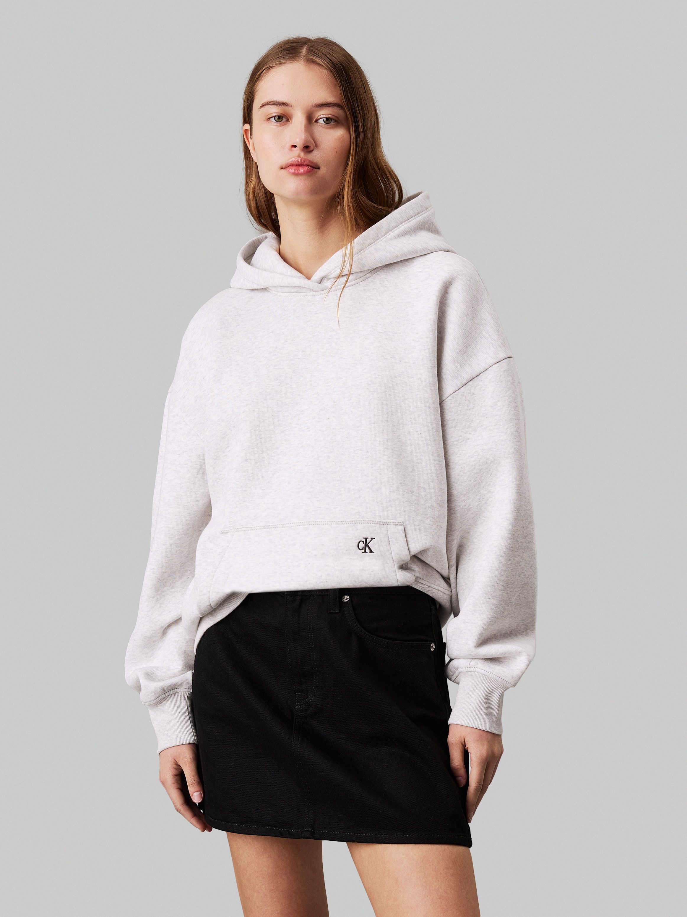 Calvin Klein Jeans Kapuzensweatshirt MIXED LOGO günstig online kaufen