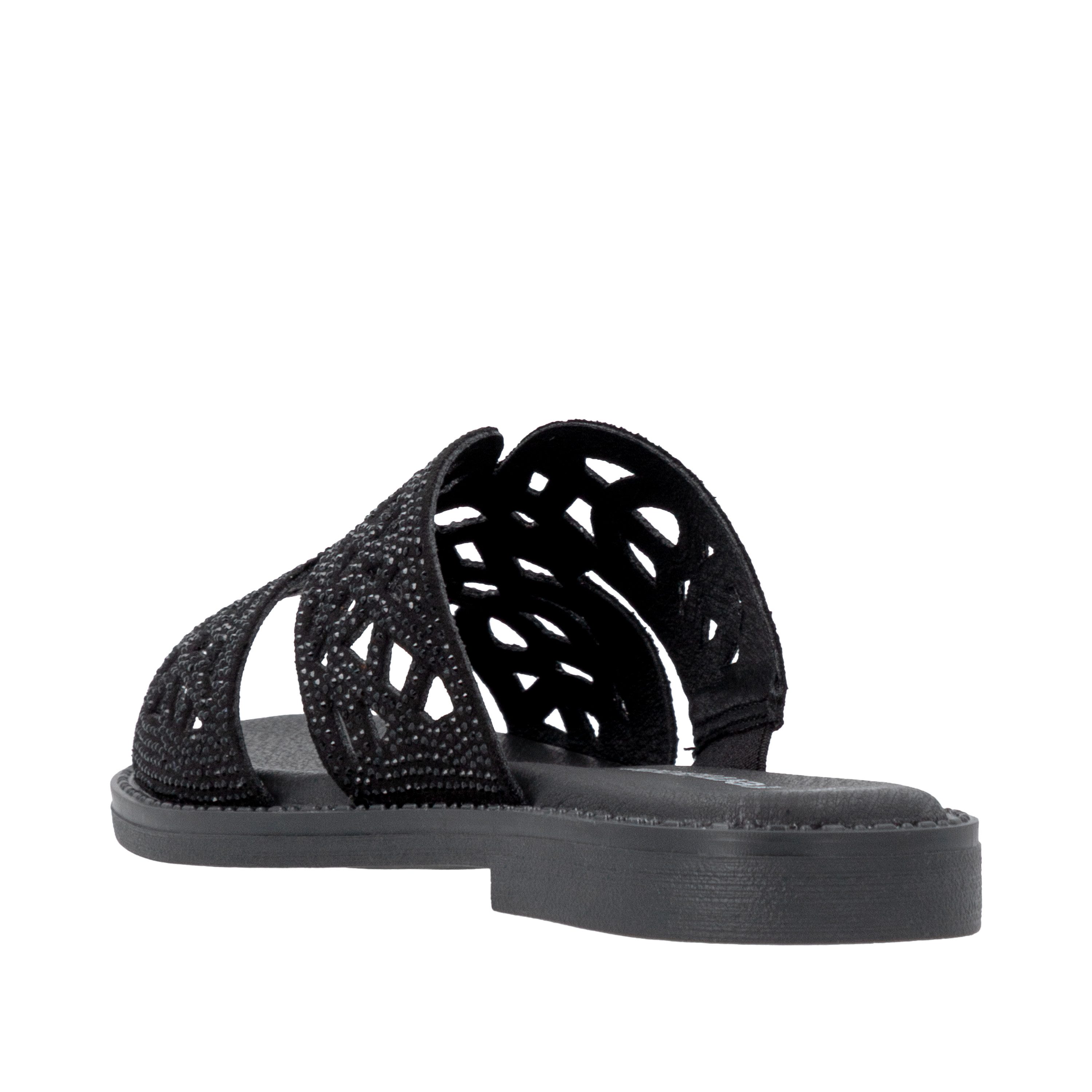 Remonte Pantolette Sommerschuh mit Glitzersteine und Feel Soft-Ausstattung