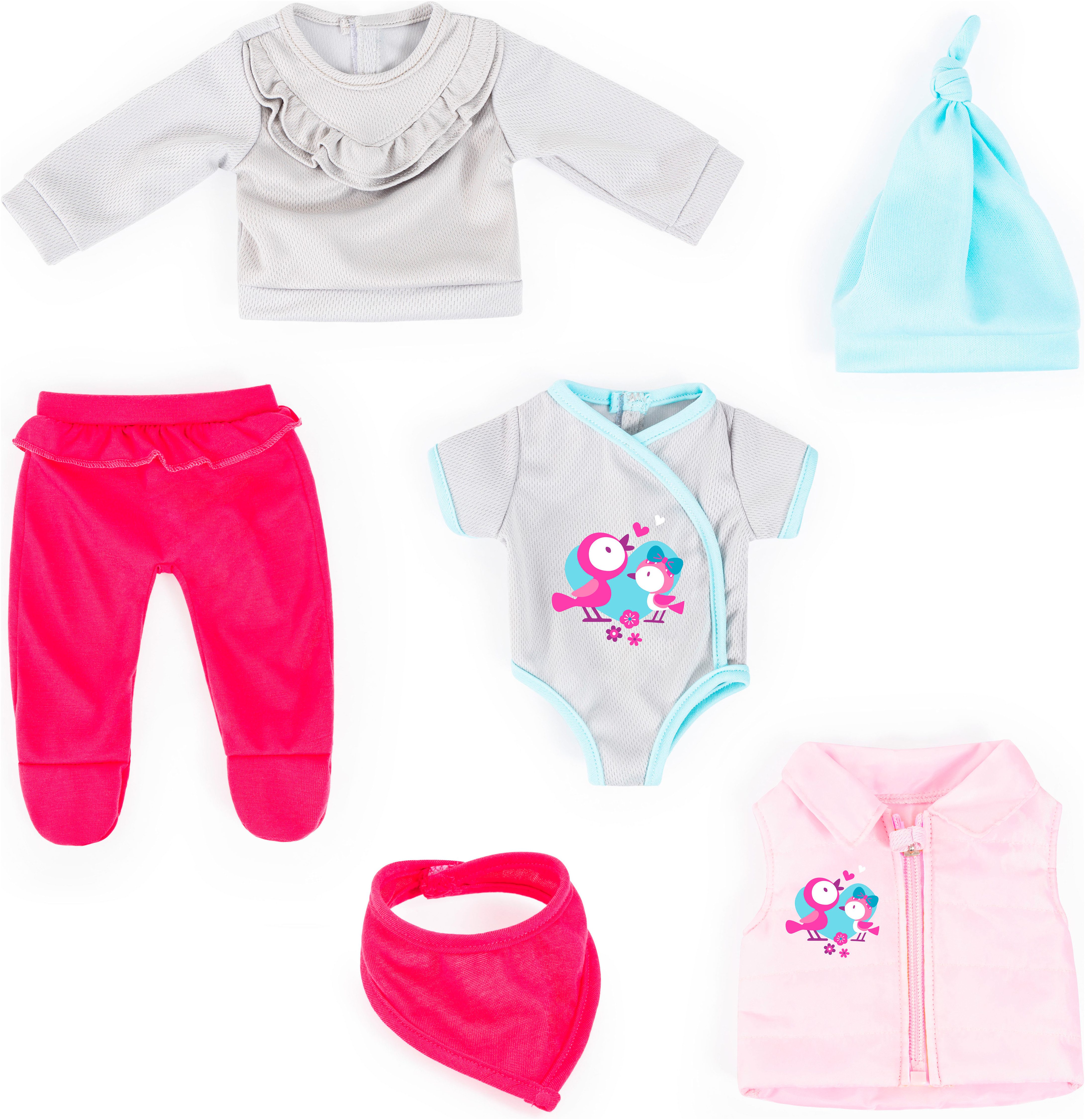 Bayer Puppenkleidung Hose/Weste 38-42 cm (Set, 6-tlg) günstig online kaufen