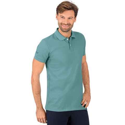 Trigema Poloshirt TRIGEMA Slim Fit Poloshirt aus DELUXE-Piqué (1-tlg)