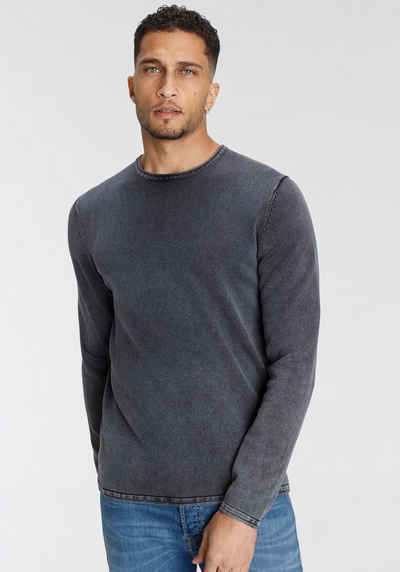 ONLY & SONS Rundhalspullover OS WASH CREW KNIT CS