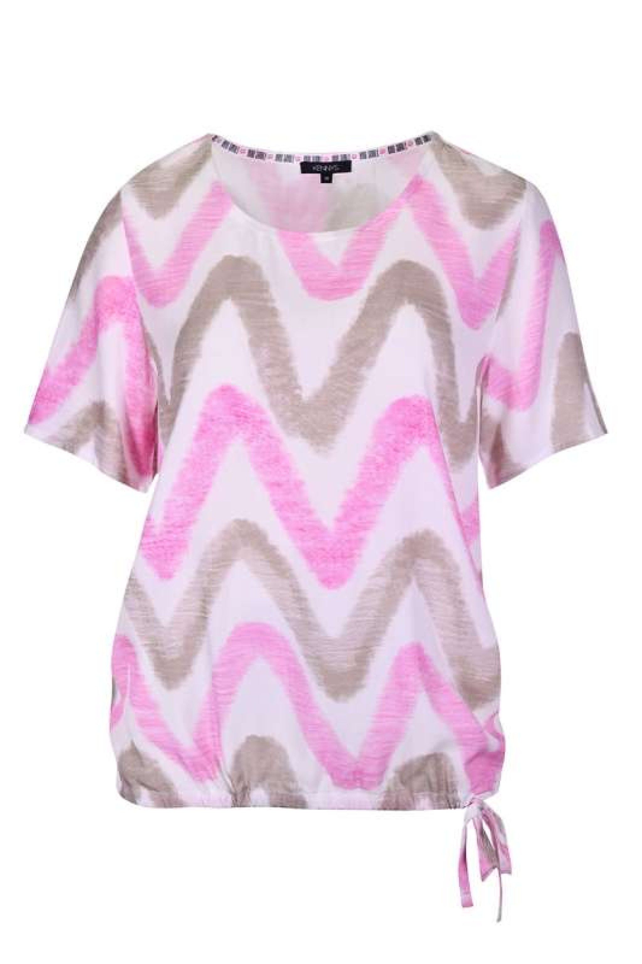 Kenny S. Klassische Bluse BLUSE 1/2-ARM RH WELLEN
