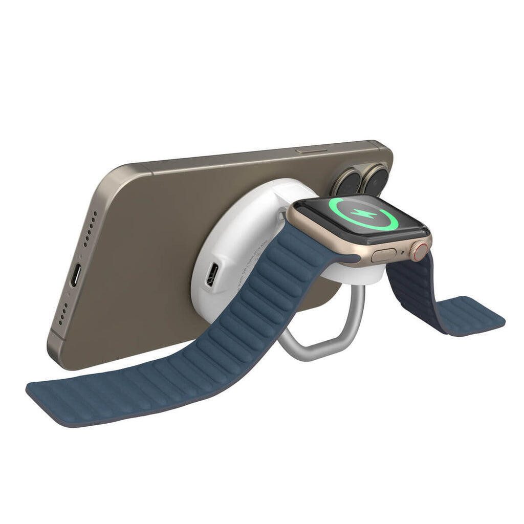 Hyper HyperJuice Qi2 2-in-1 Magnetischer Ladeständer HJ3 Wireless Charger