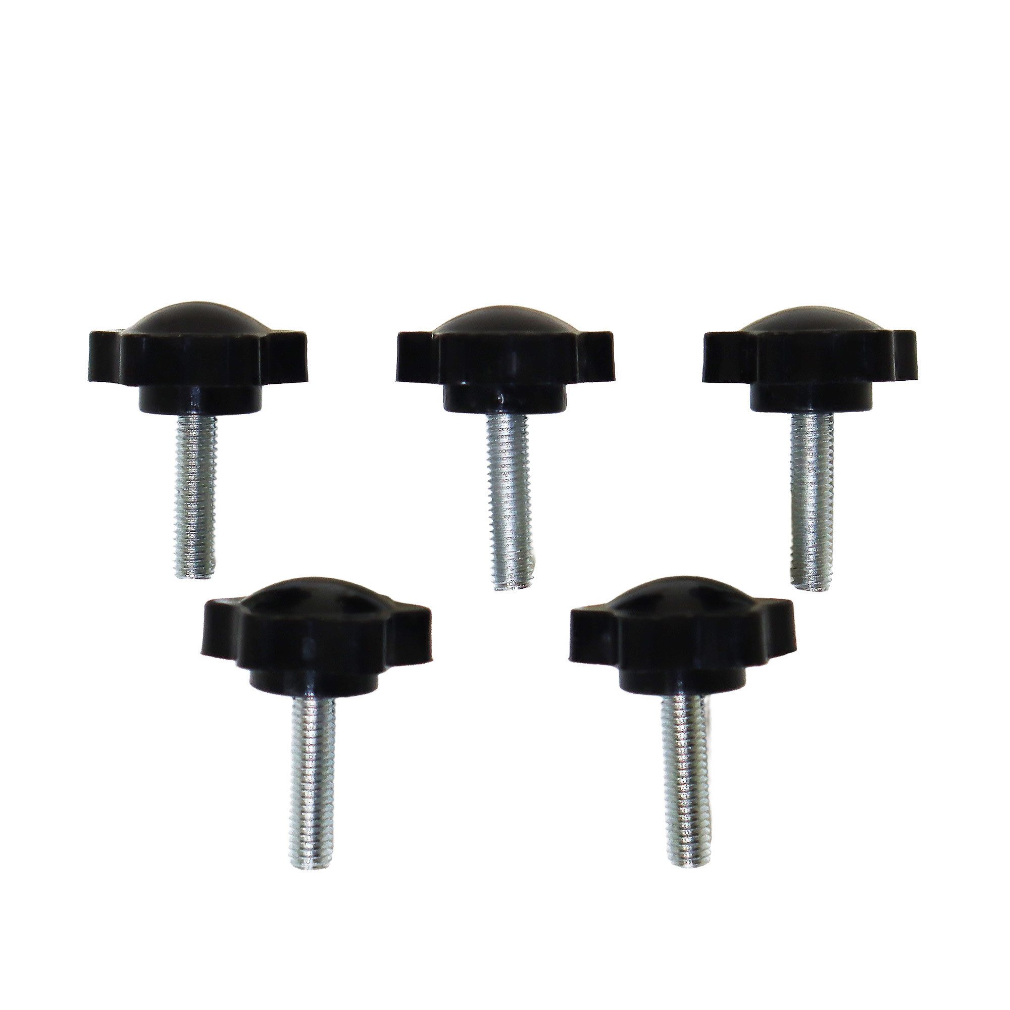 Bituxx Stockschraube 5x Stockschraube M5 - 20 mm, (MS-20020)