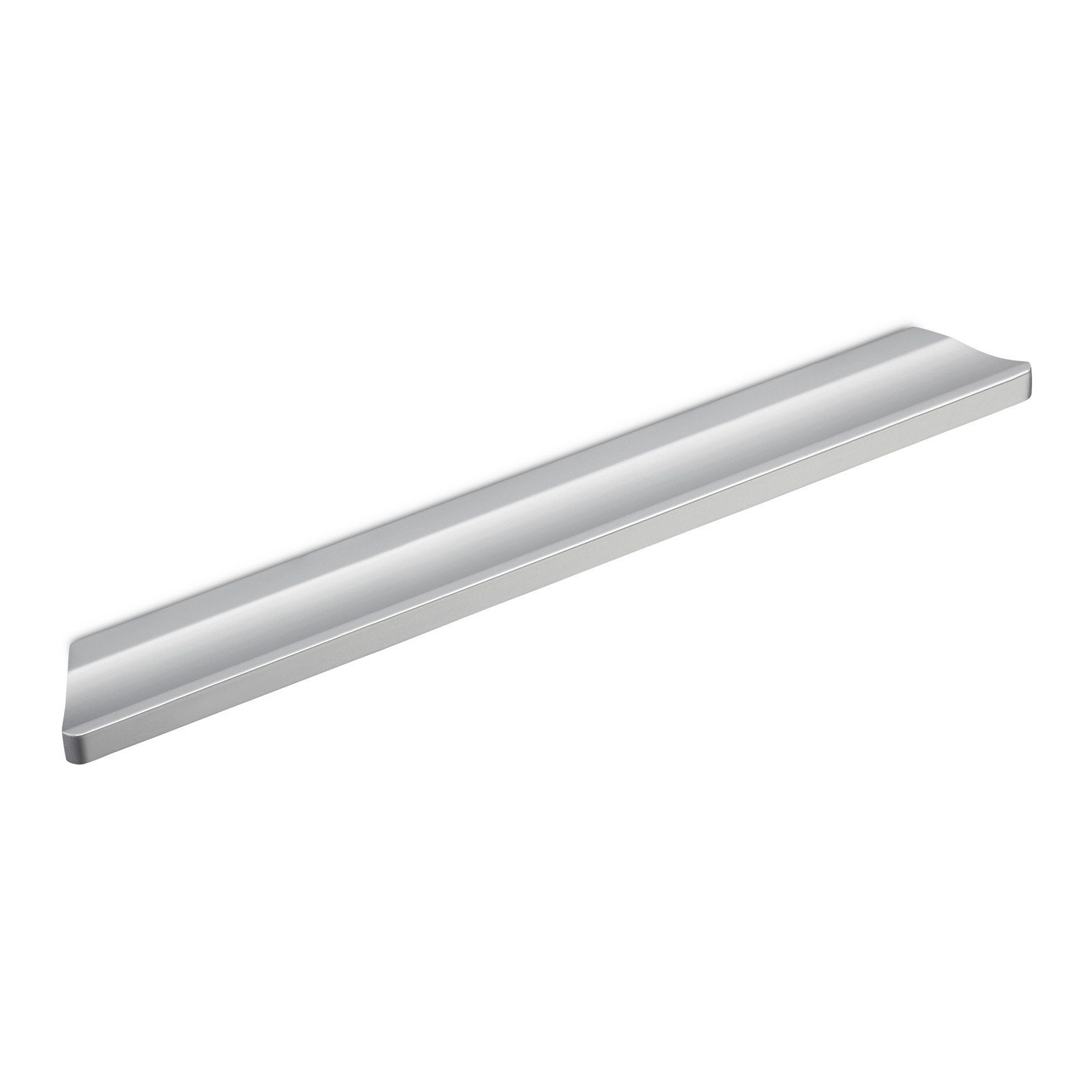 SO-TECH® Möbelgriff Griffleiste LONA CURVE / DEGREE, Lochabstand 160 - 320 mm, Lochabstand 160 mm Chrom matt - inkl. Schrauben
