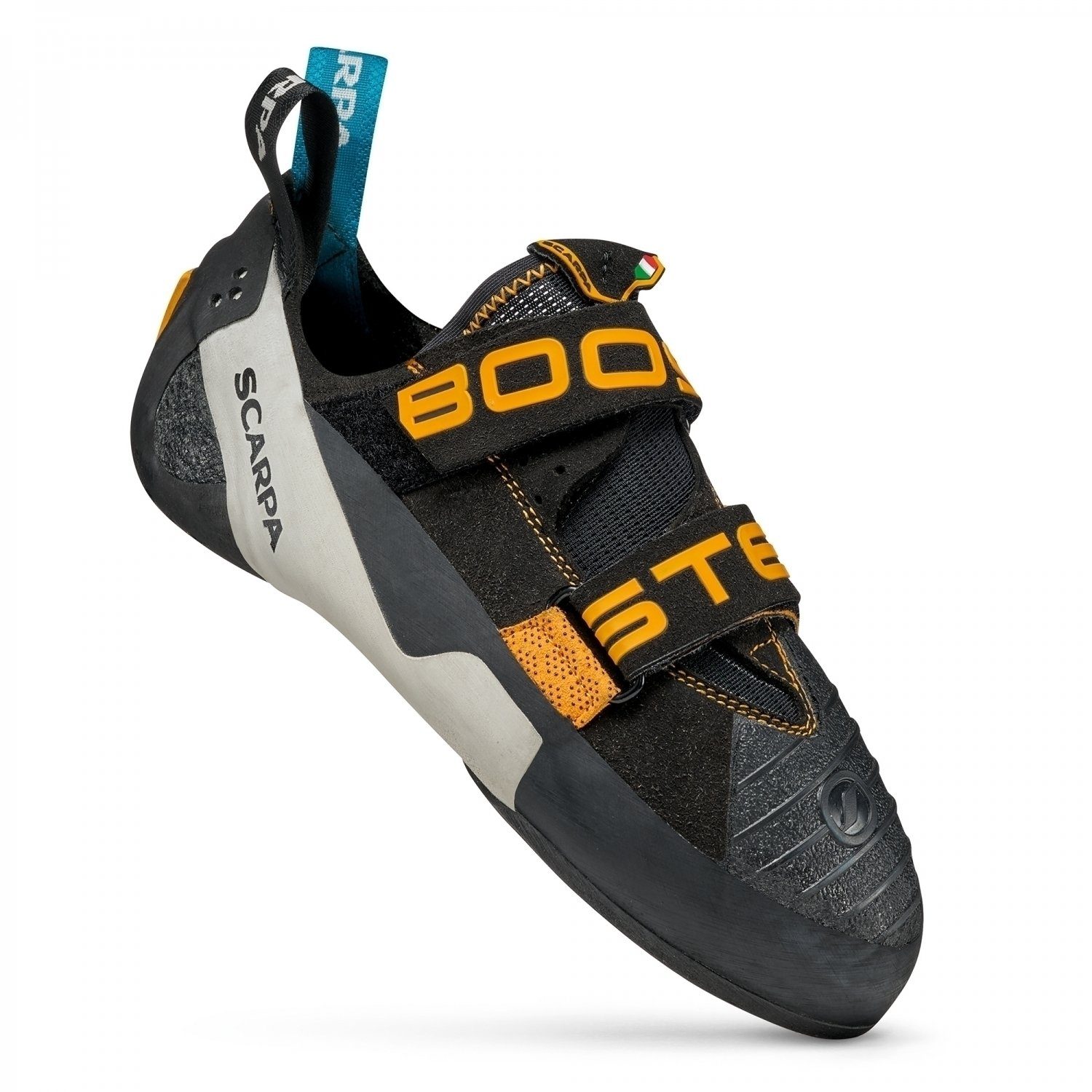 Booster Herren Kletterschuh schwarz/orange Kletterschuh