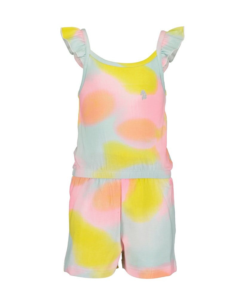 Jumpsuit Blue Seven Mädchen Jumpsuit Kurz Overall bunt