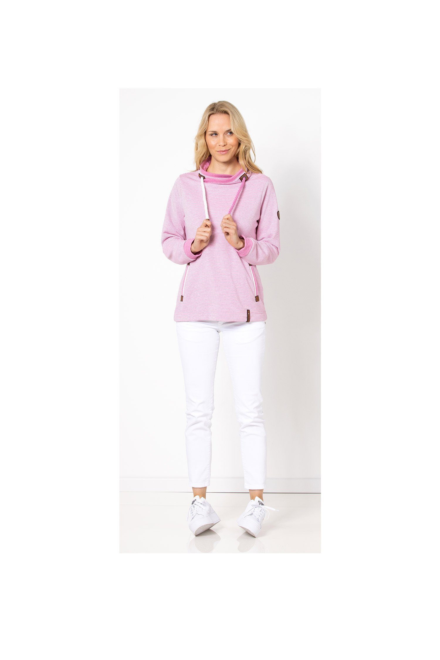 SER Sweatshirt Sweatshirt, Kult Ringel W9900602S, auch in großen Größen